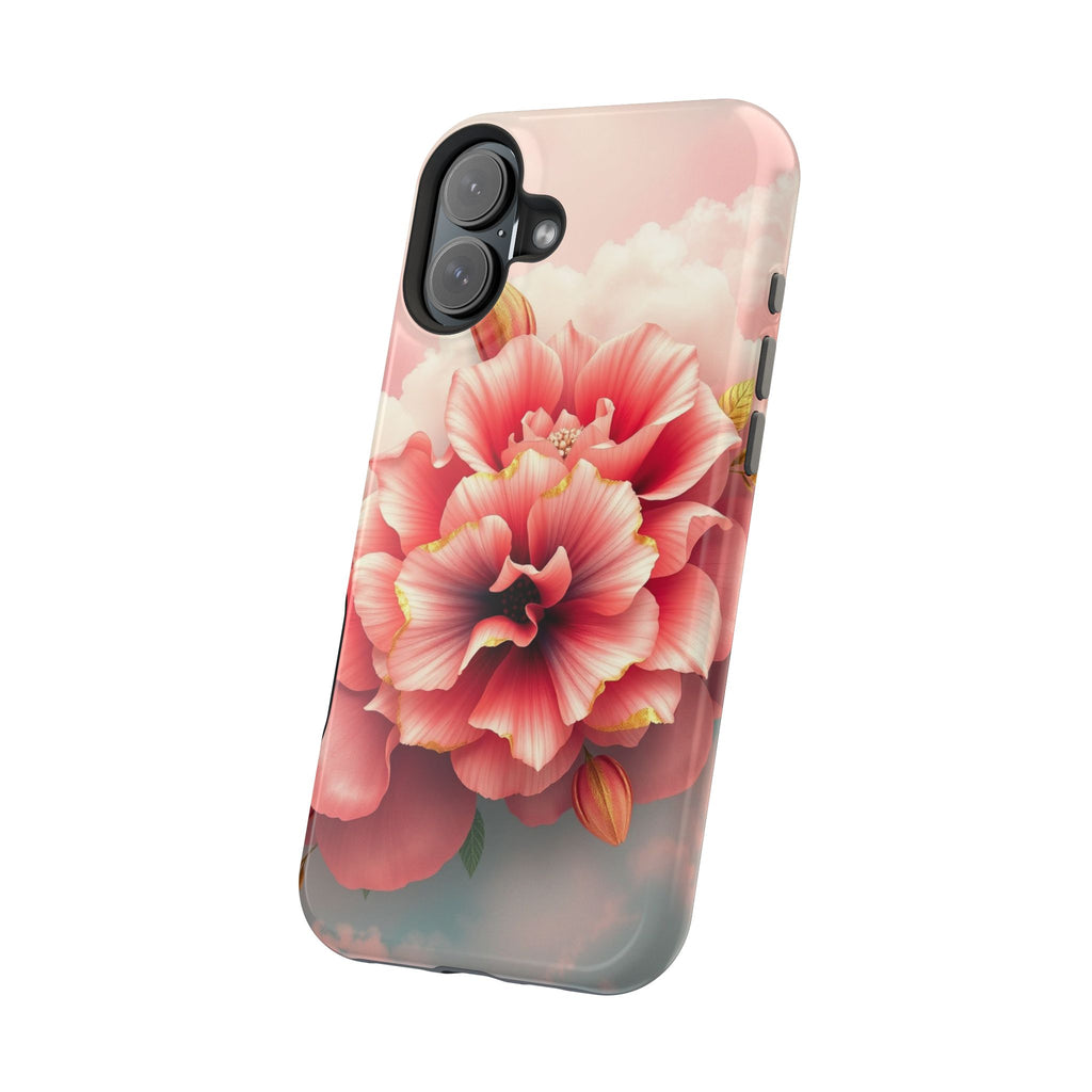 iPhone Pastel Floral Cloud Gold Foil Luxury Slim iPhone Everyday · iPhone Case