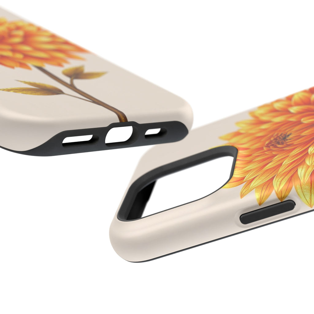 iPhone Chrysanthemum Classic Gold Foil Luxury Slim iPhone Everyday · iPhone Case