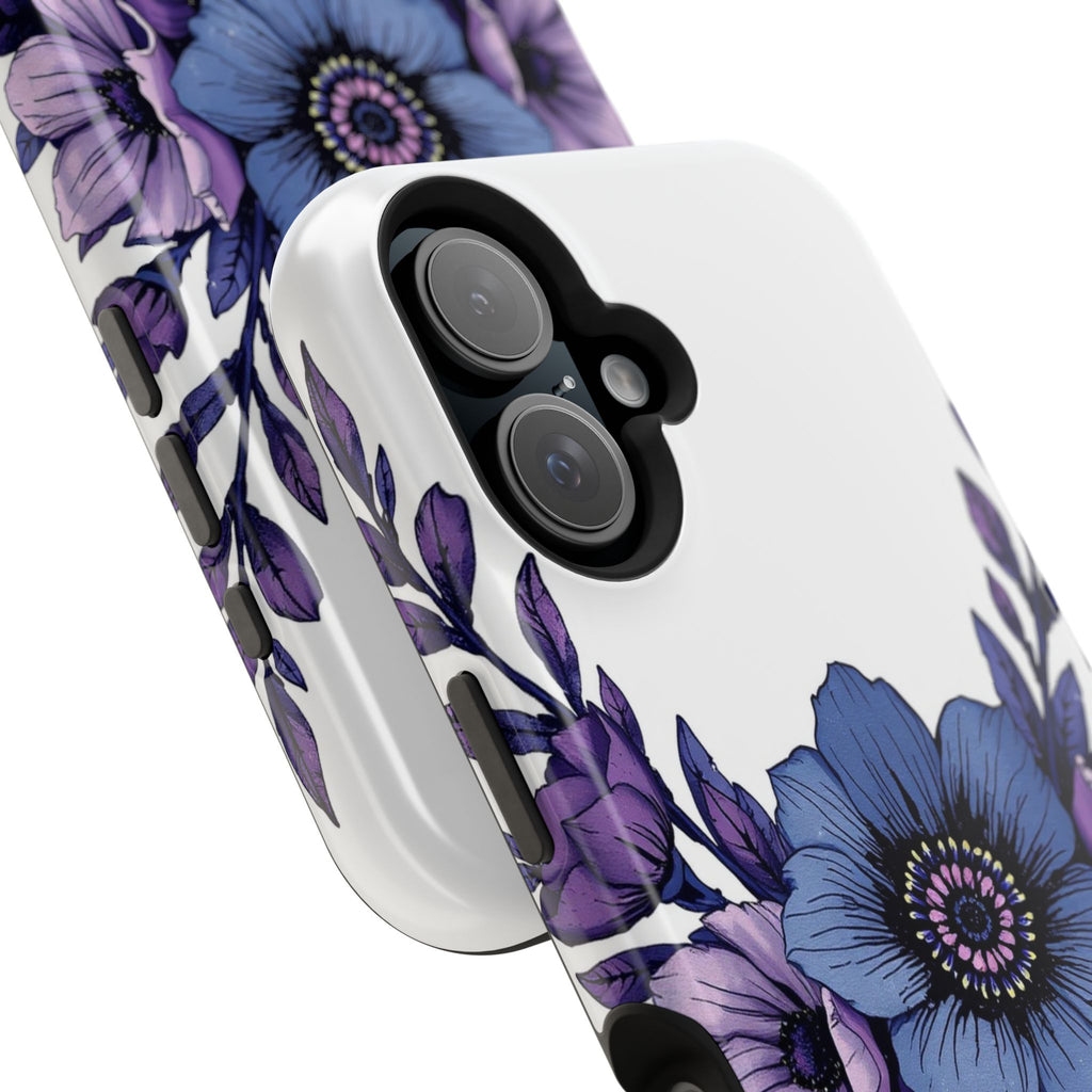 iPhone Floral Crown Grunge Distressed Slim Everyday Designer Case · iPhone Case