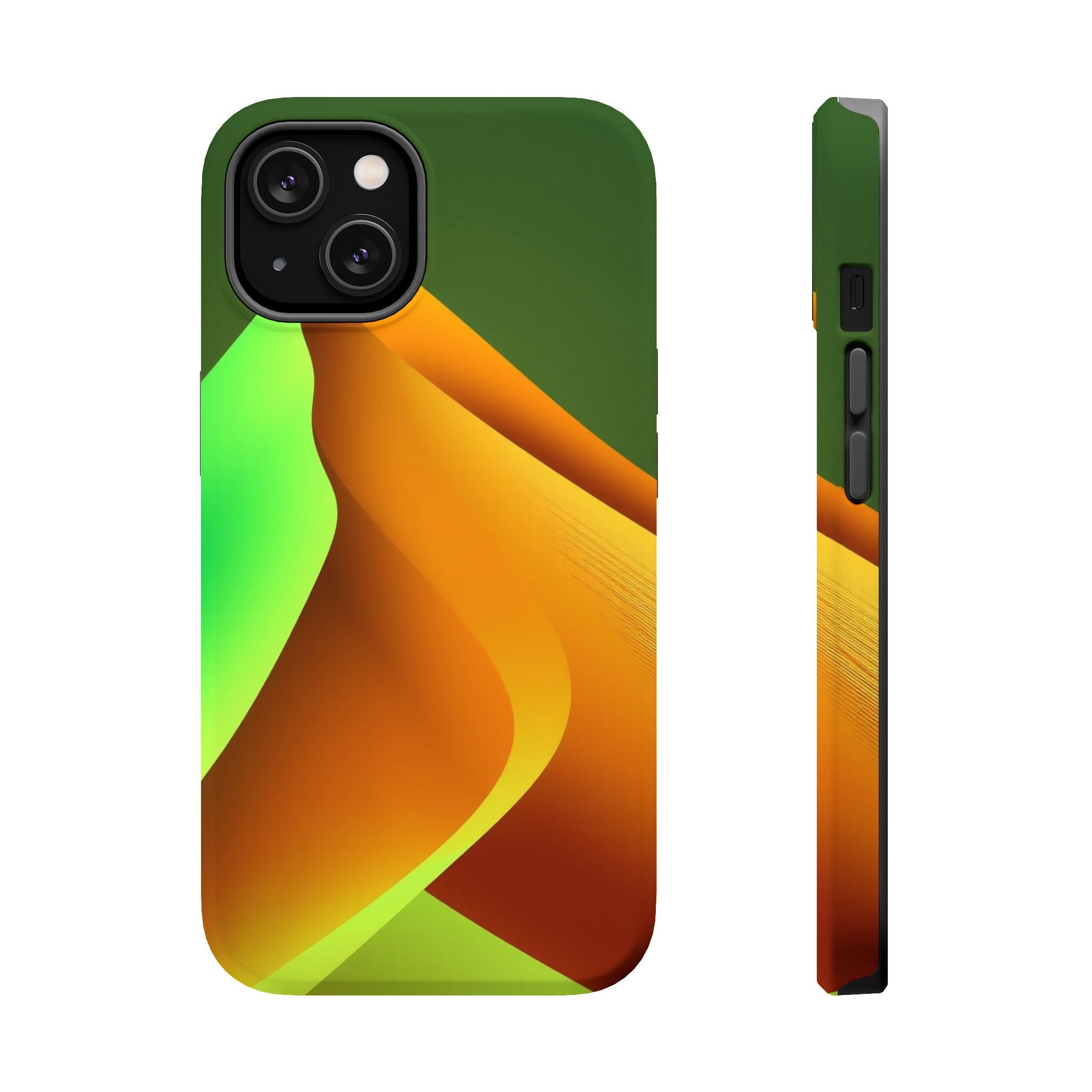 iPhone Emerald Green And Gold Desert Dunes Slim iPhone Everyday · iPhone Case