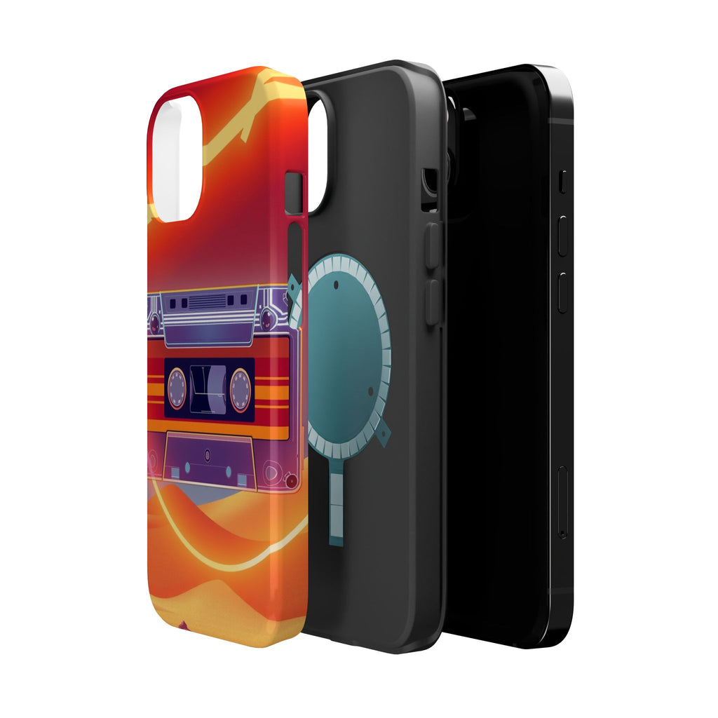 iPhone Cassette Tape Rewind Bold Art Slim Everyday Designer Case · iPhone Case