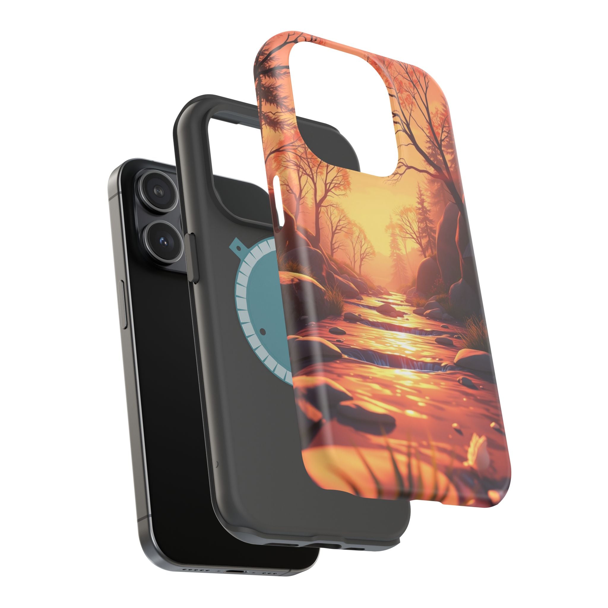 iPhone Spring Creek Mystic Art Slim Everyday Designer Case · iPhone Case