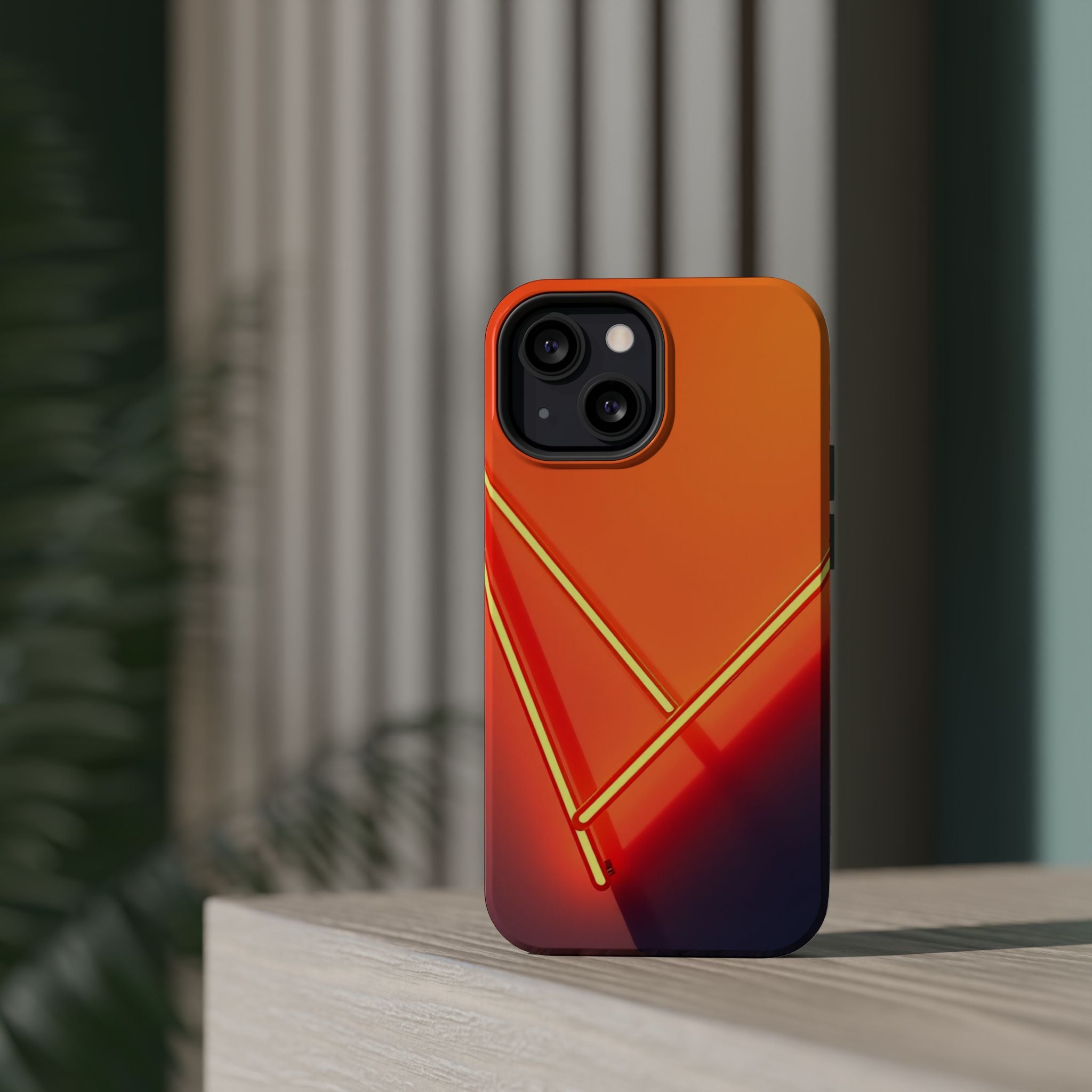 iPhone Neon Geometry Vibrant Watercolor Slim Everyday iPhone Designer · iPhone C