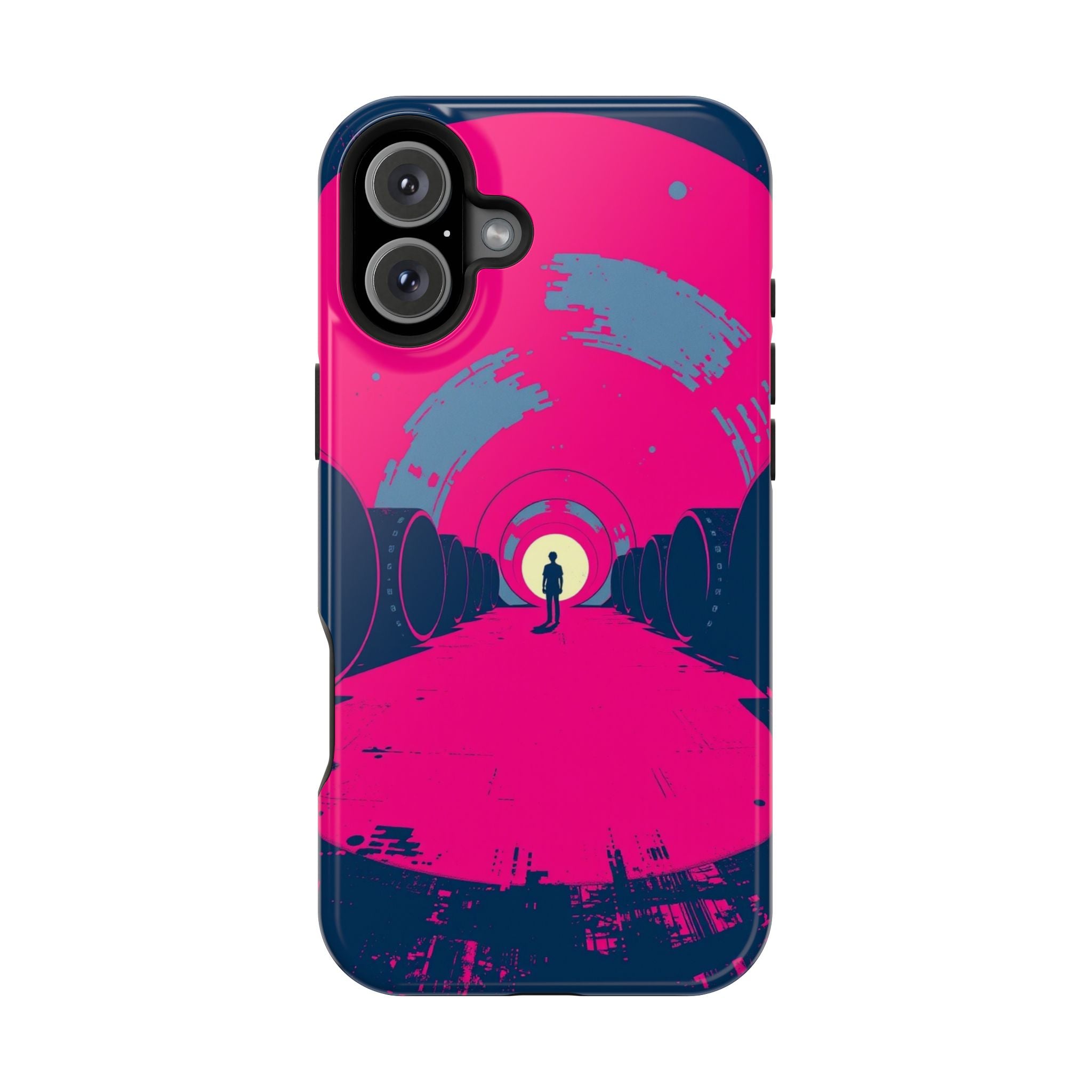 iPhone 1960s Mod Circles Bold Art Bold Modern Everyday Snap Case · iPhone Case