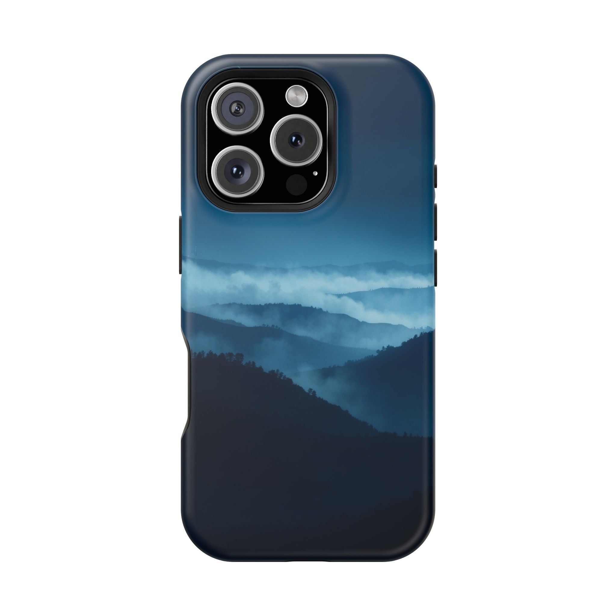 iPhone Earthy Fog Rolling Over Hills Design Slim iPhone Everyday · iPhone Case