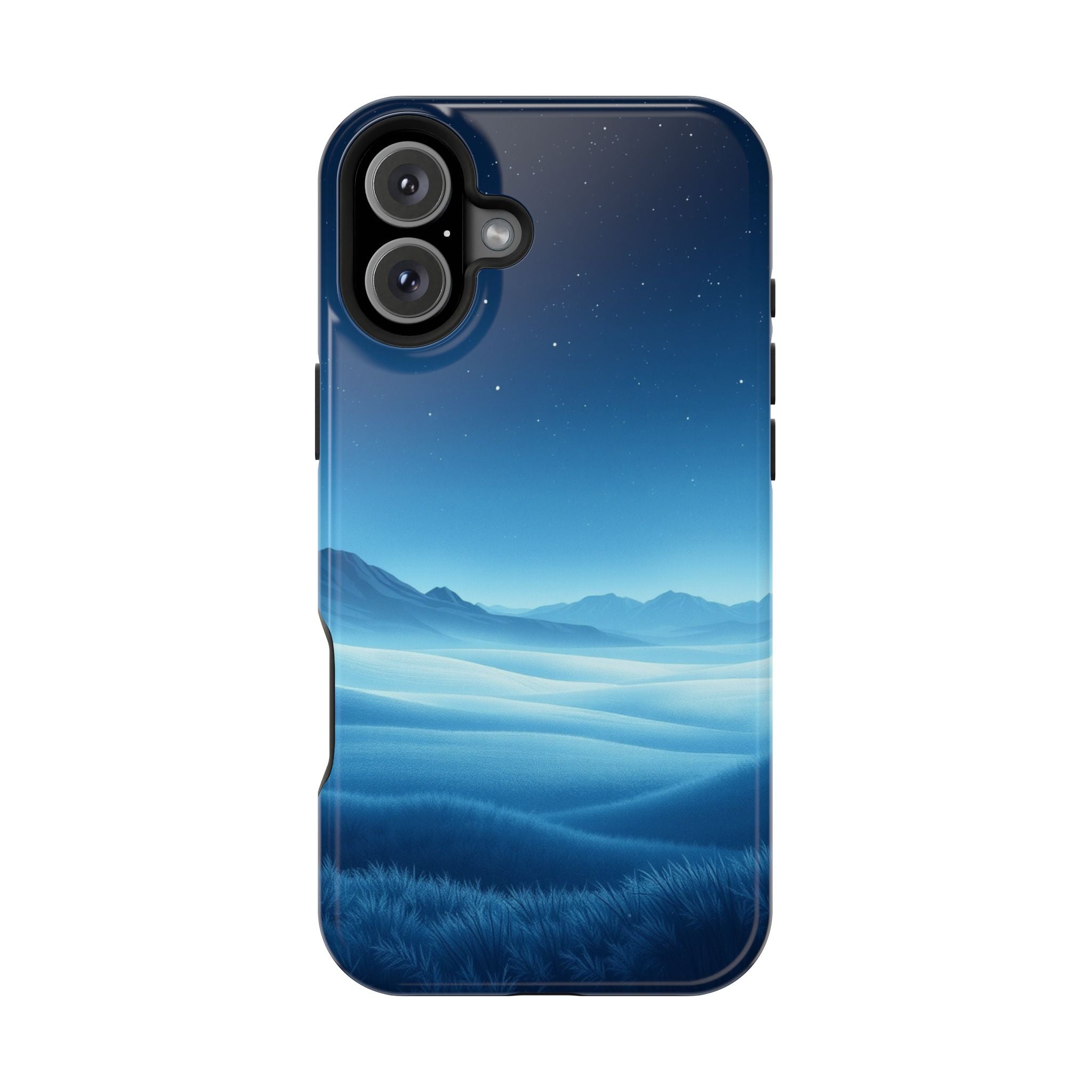 iPhone Midnight Blue And Silver Tundra Expanse Clean iPhone 17 Minimal · iPhone