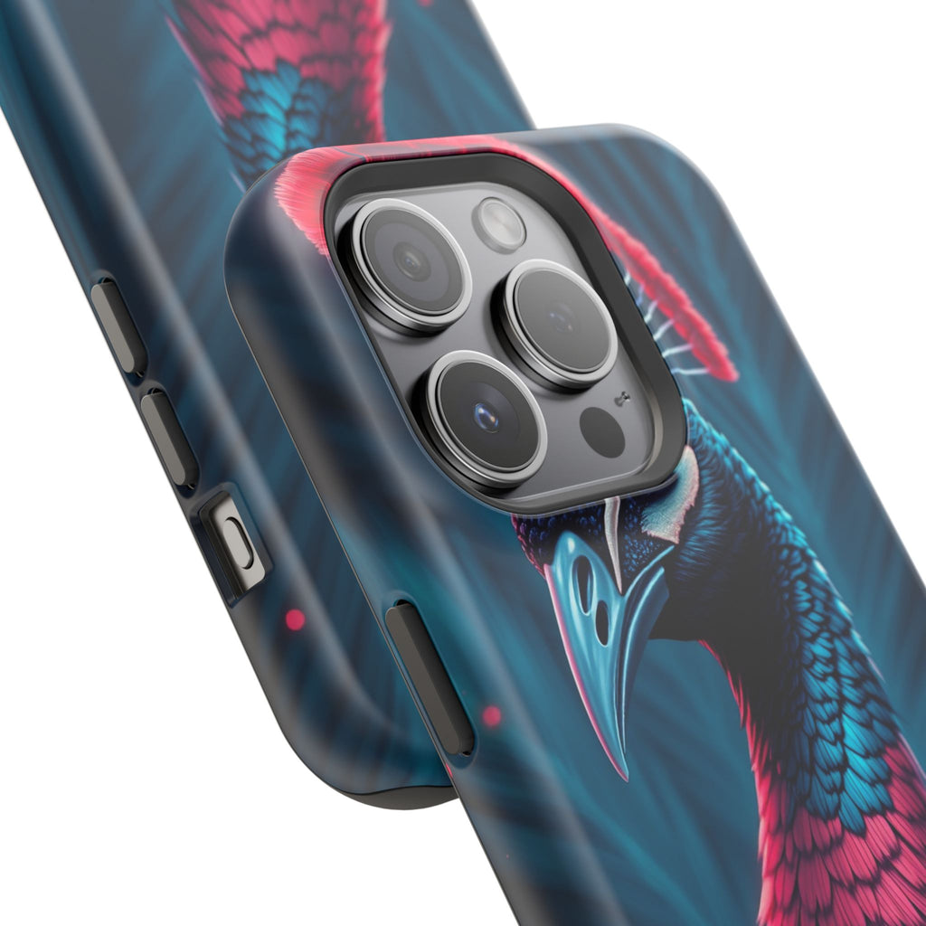 iPhone Nouveau Peacock Electric Art Slim Everyday Designer Case · iPhone Case