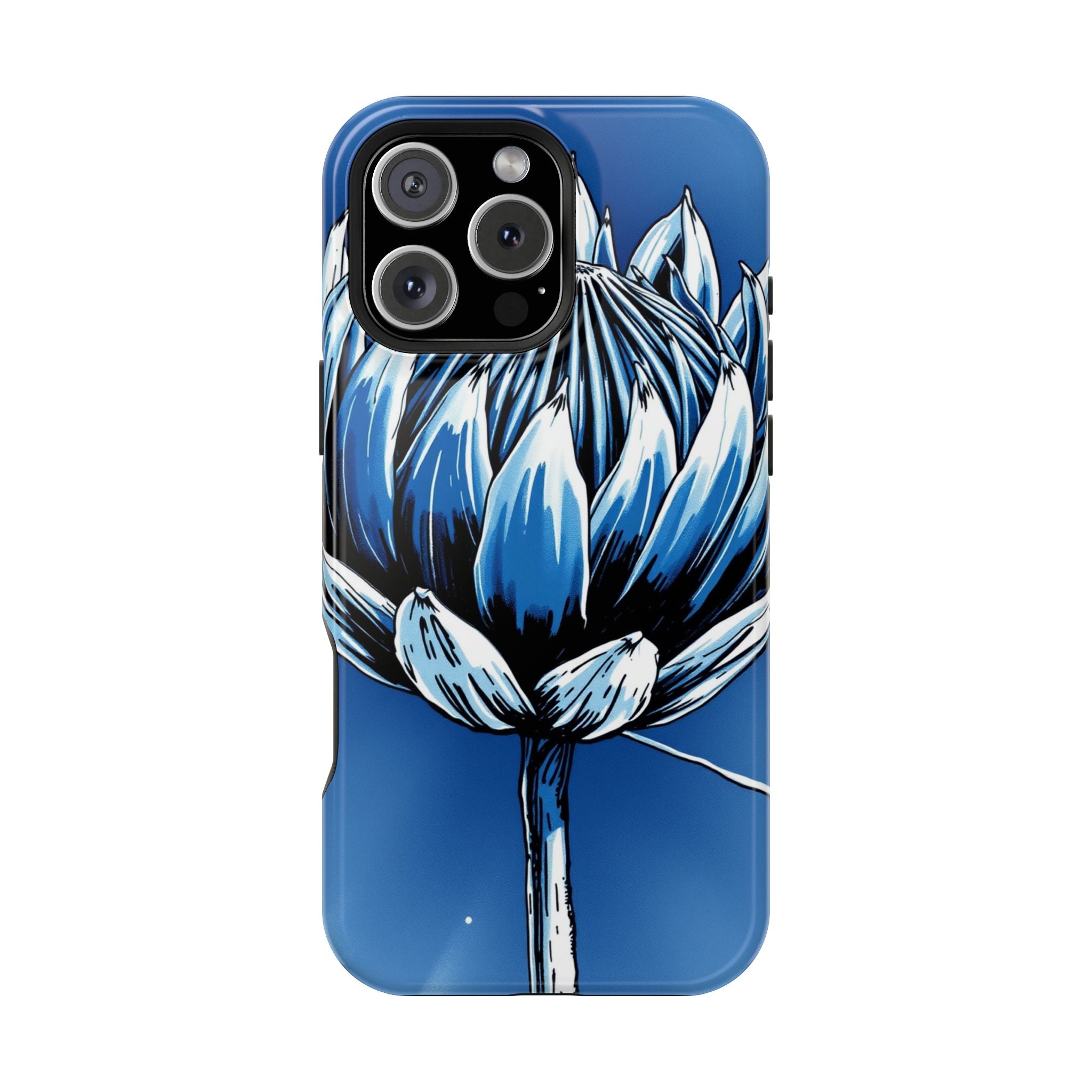 iPhone Protea Bold Hand-Drawn Sketch Slim Everyday Designer Case · iPhone Case