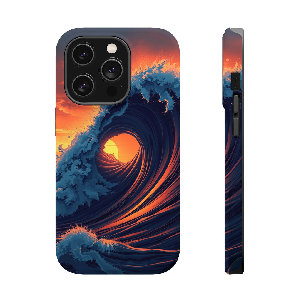 iPhone Radiant Sound Wave Design Bold Modern Everyday Snap Case · iPhone Case