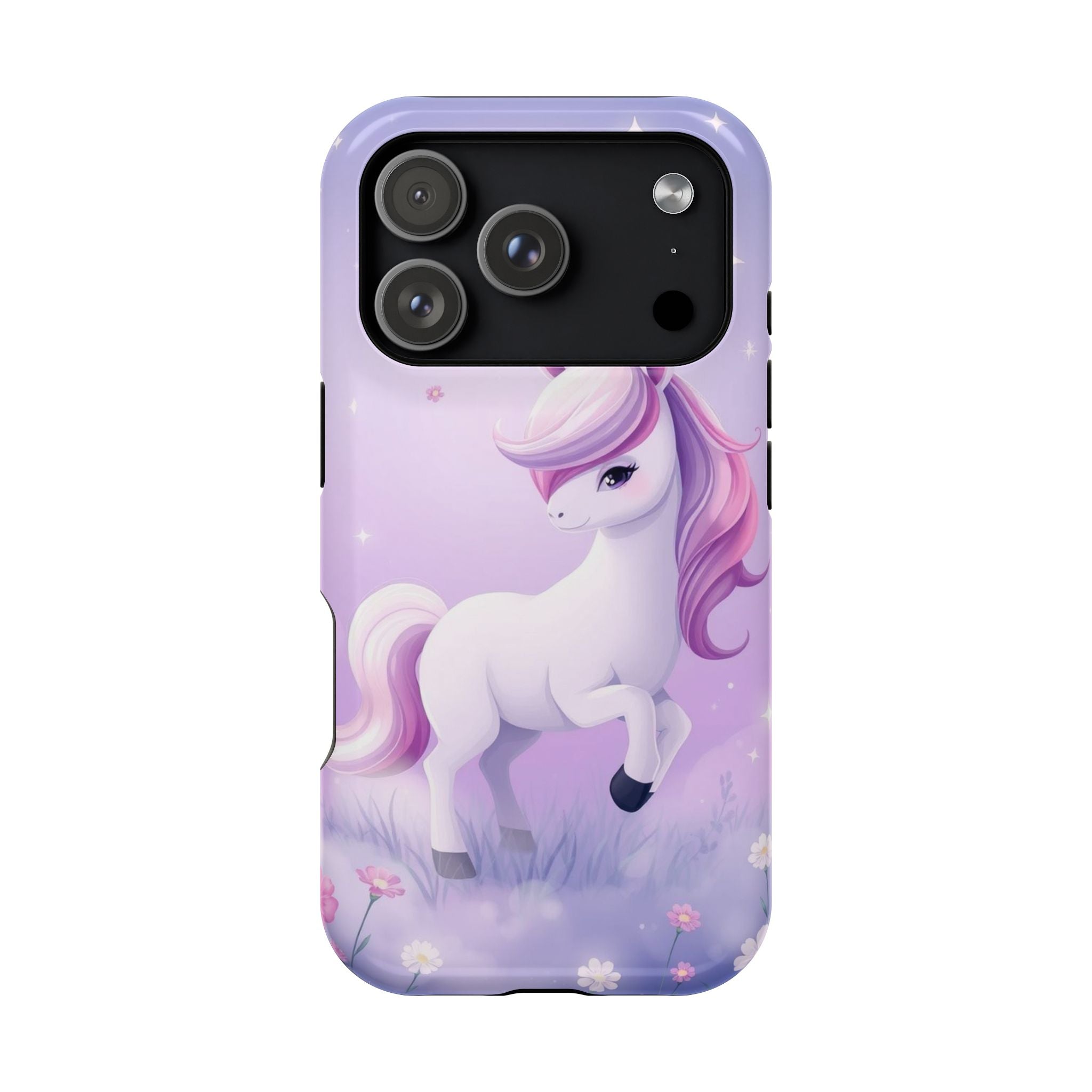 iPhone Lilac Mist Unicorn Kids Fun iPhone Phone Case Gift Artistic · iPhone Case