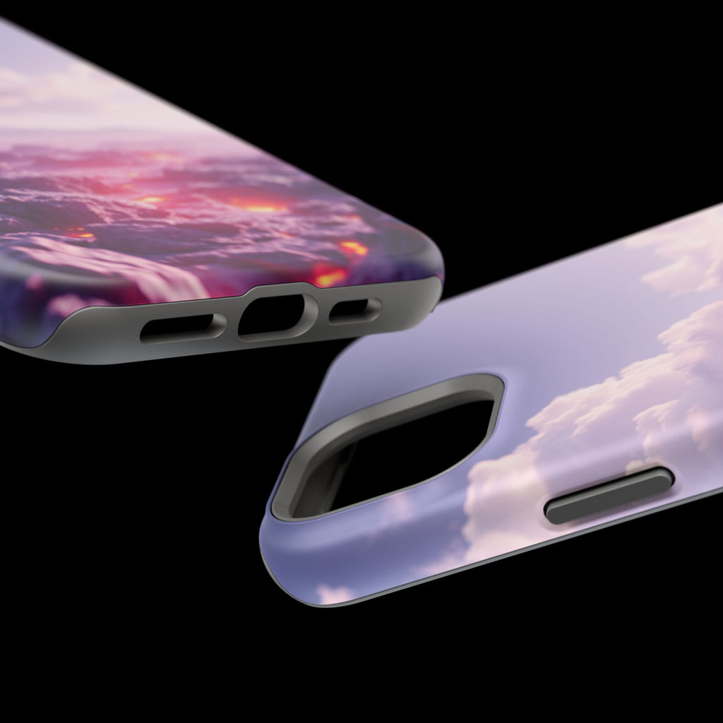 iPhone Lava Field Cinematic Art Slim Everyday Designer Case · iPhone Case