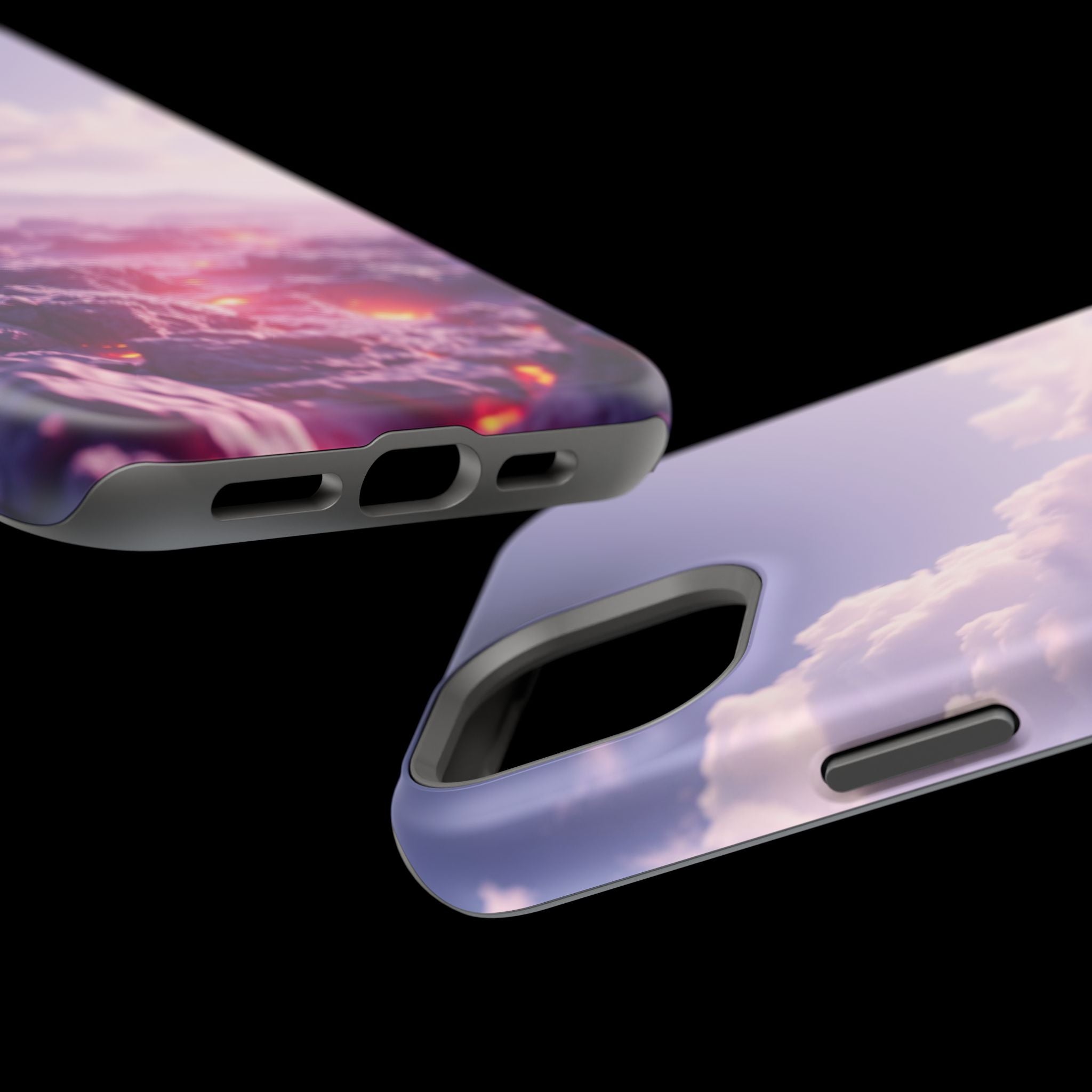iPhone Lava Field Cinematic Art Slim Everyday Designer Case · iPhone Case