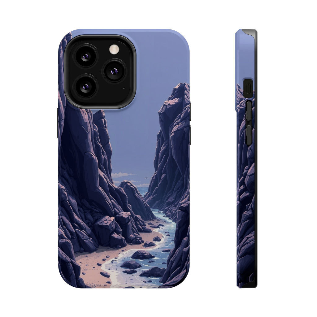 iPhone Rocky Coastline Mystic Art Bold Modern Everyday Snap Case · iPhone Case
