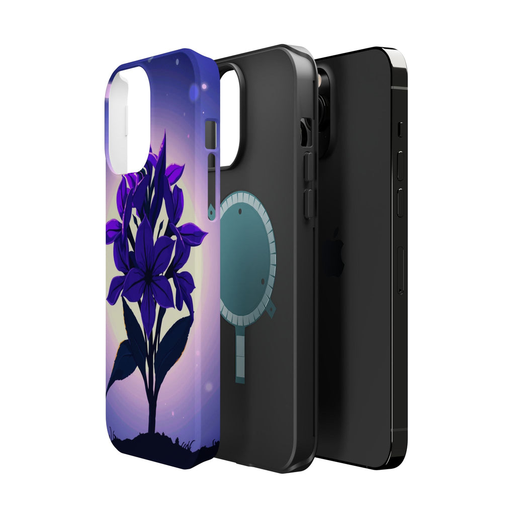 iPhone Floral Crown Mystic Art 13 Bold Modern Everyday Snap Case · iPhone Case