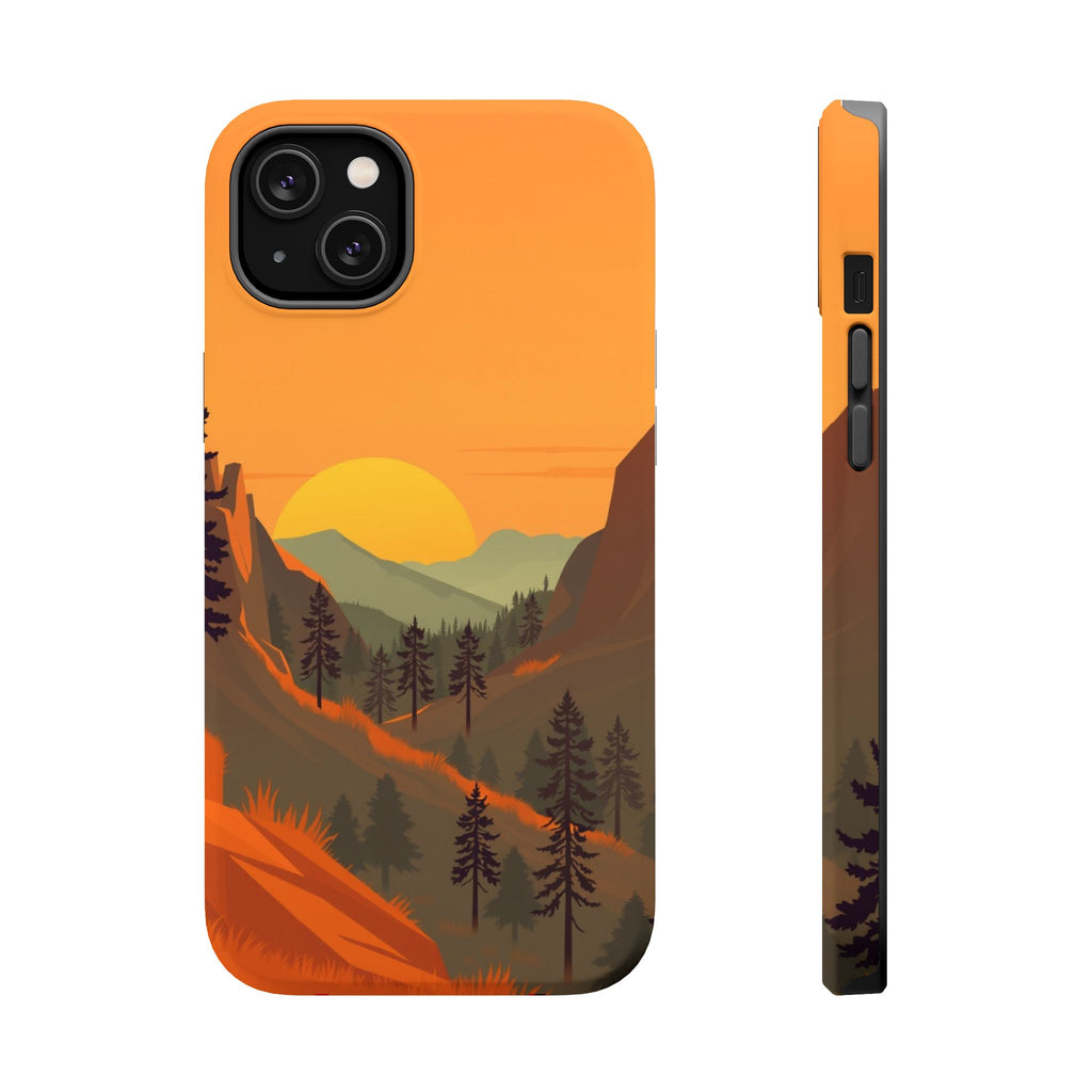 iPhone Pine Ridge Earthy Design Slim Everyday Designer Case · iPhone Case
