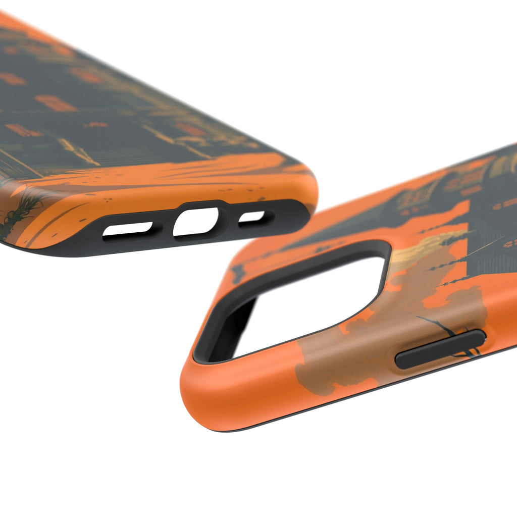 iPhone Vibrant Haunted Mansion Design Slim Everyday Designer Case · iPhone Case
