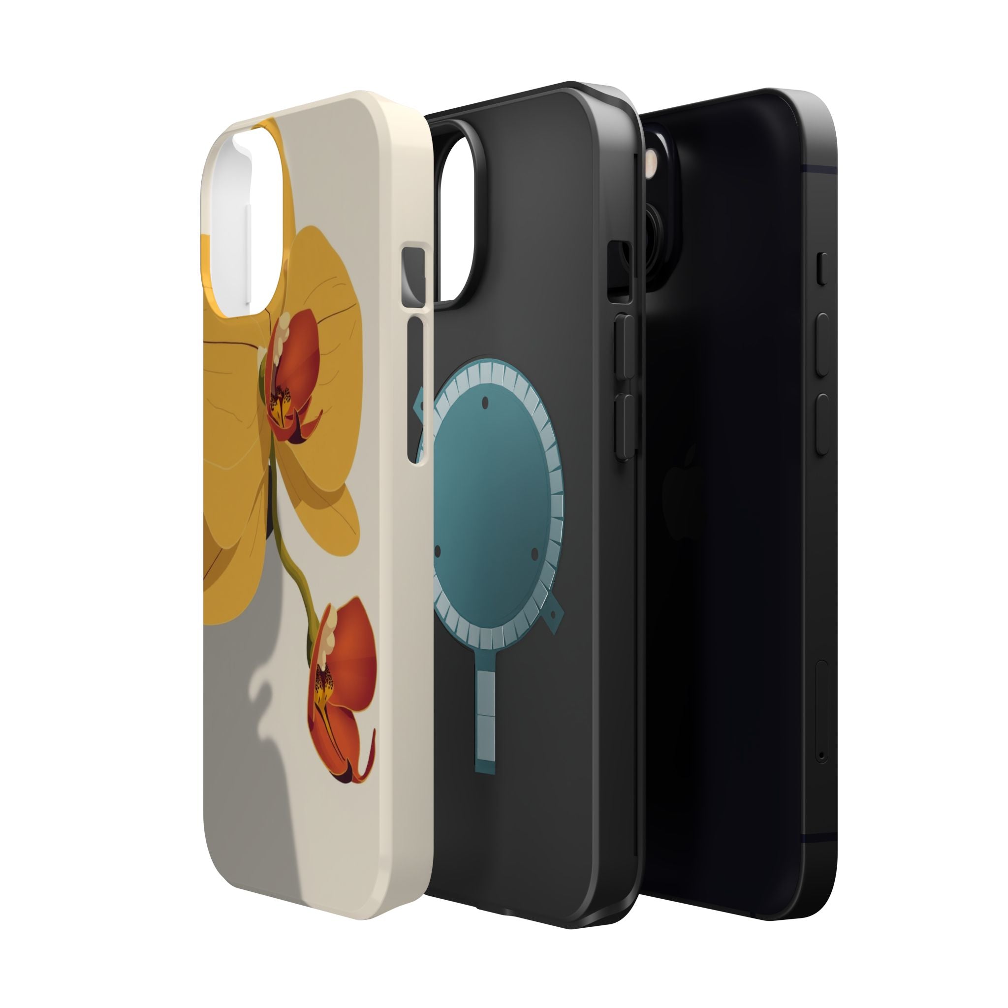 iPhone Vibrant Orchid Study Design Bold Modern Everyday Snap Case · iPhone Case