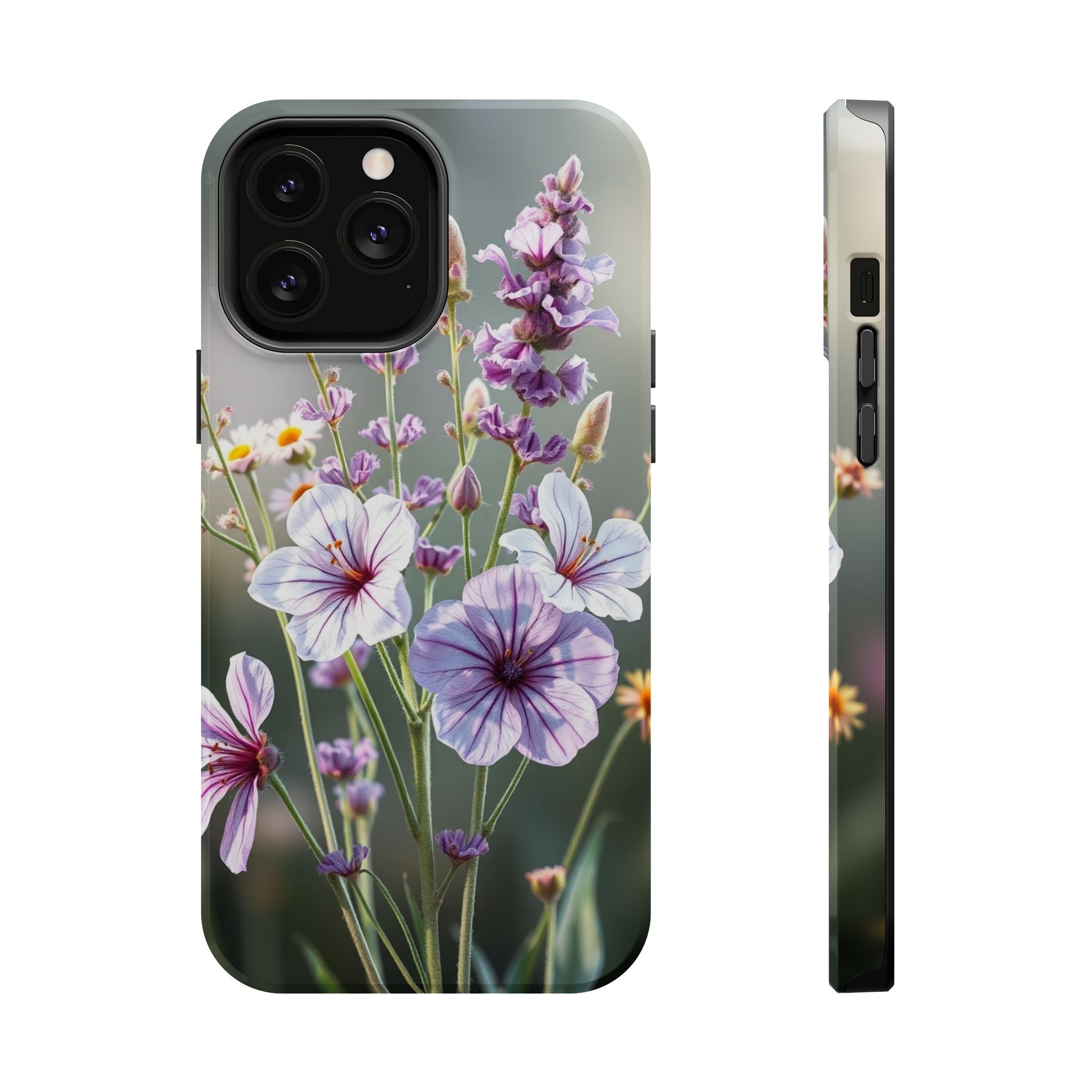 iPhone Wildflower Bunch Enchanted Art Slim Everyday Designer Case · iPhone Case