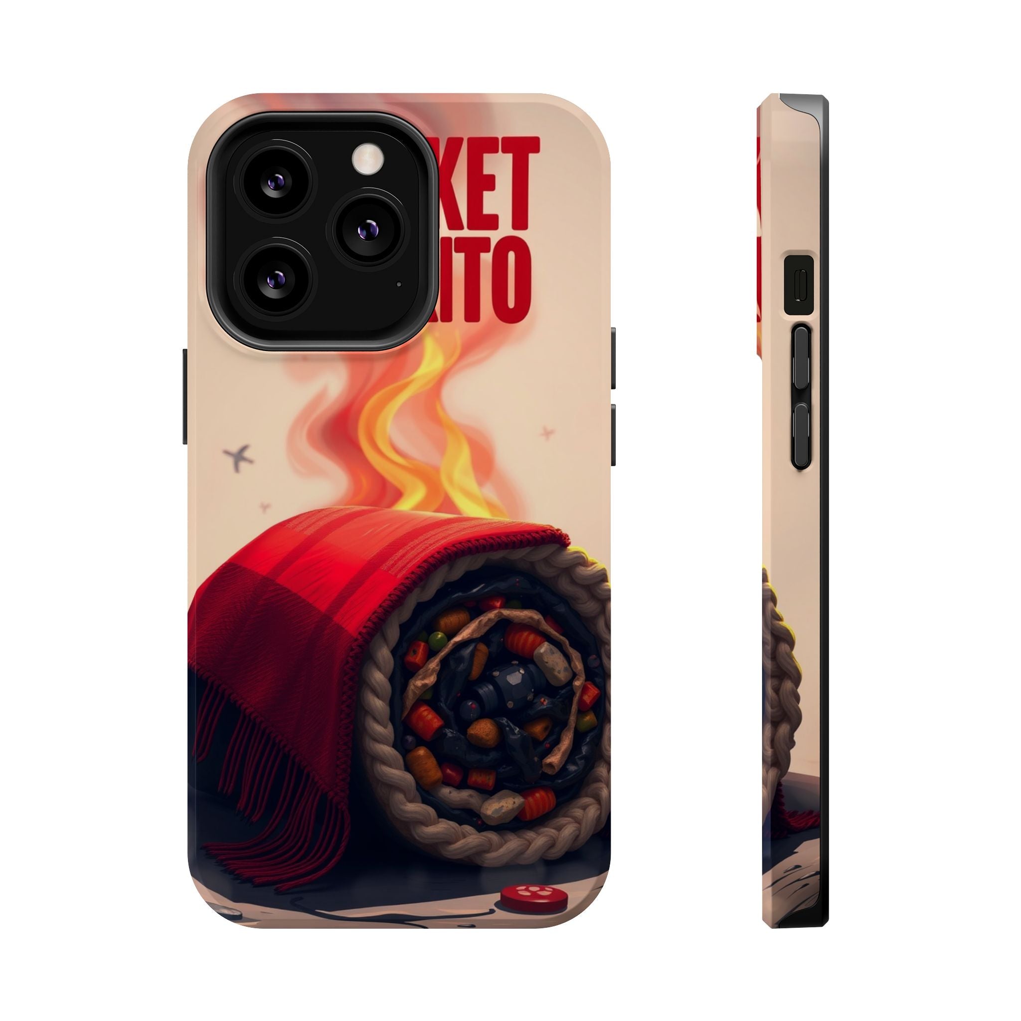 iPhone Serene Blanket Burrito Design Slim Everyday Designer Case · iPhone Case