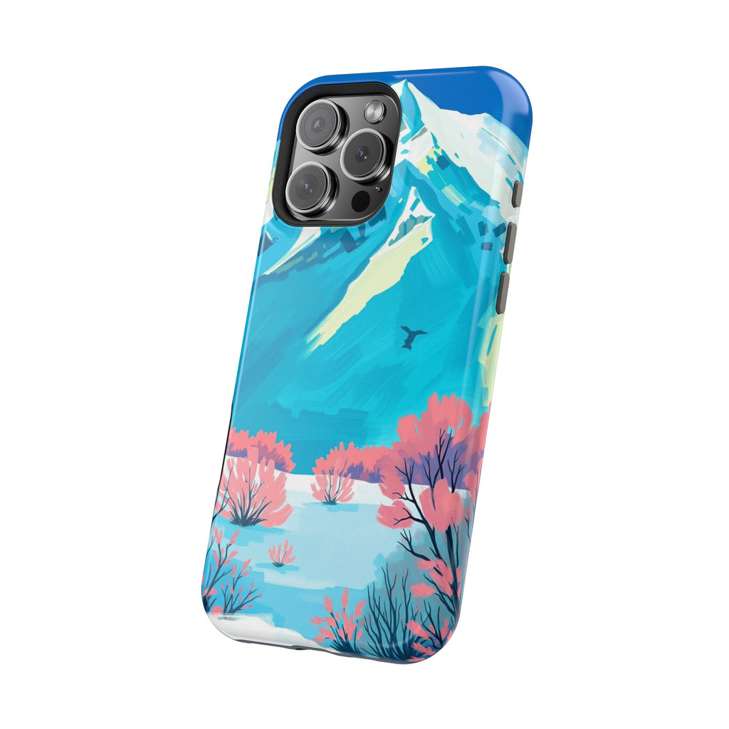 iPhone Snow Field Electric Art Slim Everyday Designer Case · iPhone Case