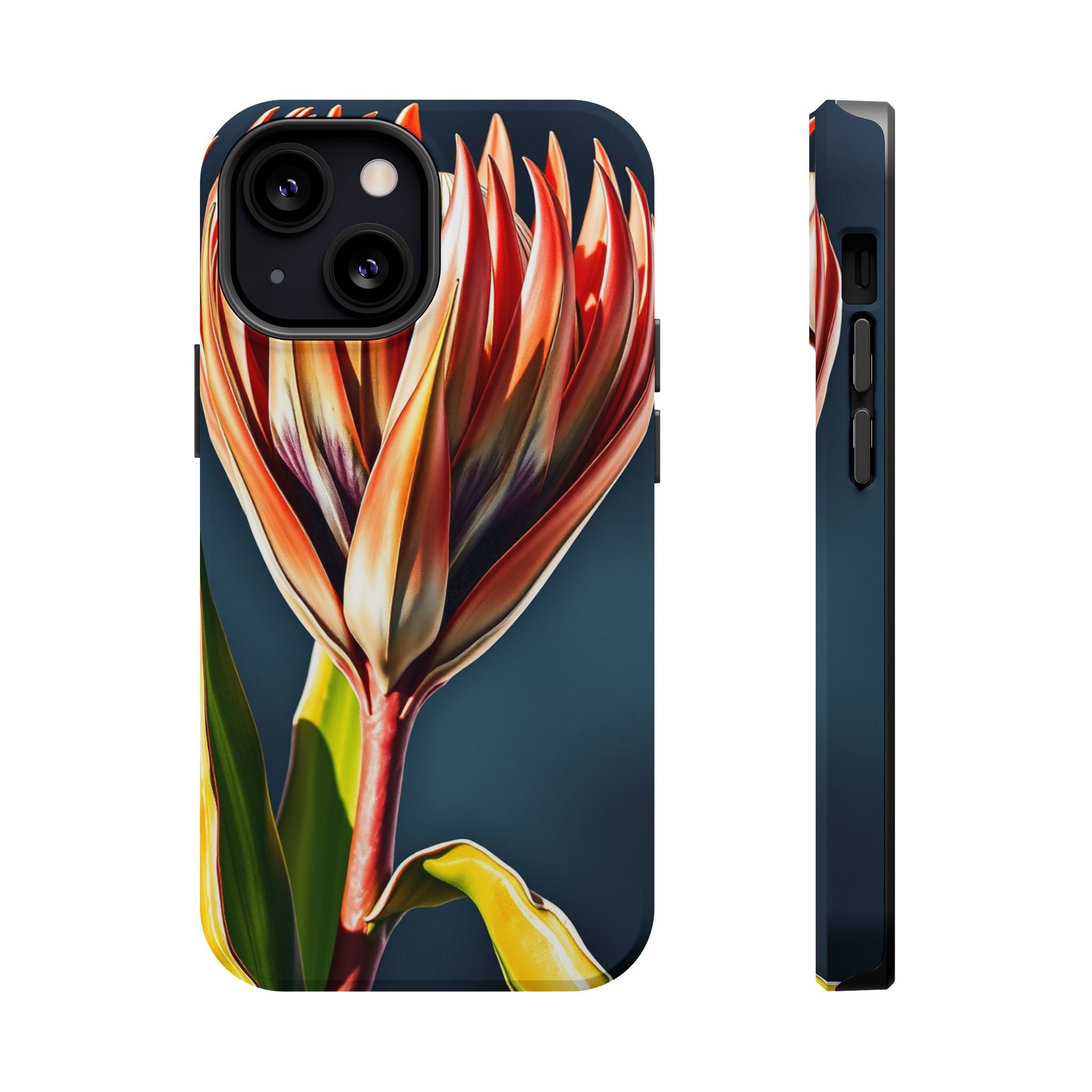 iPhone Protea Bold Vibrant Watercolor Slim Snap Case Ga · iPhone Case