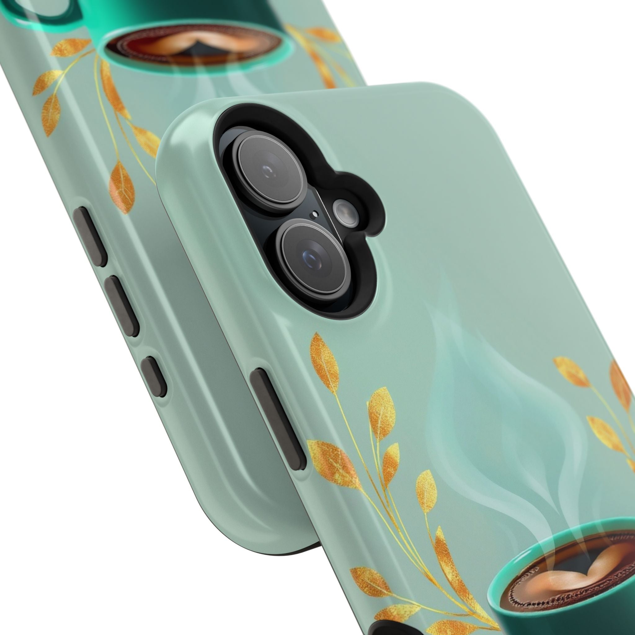 iPhone Radiant Emotional Support Coffee Design Soft Finish Everyday Case · iPhon