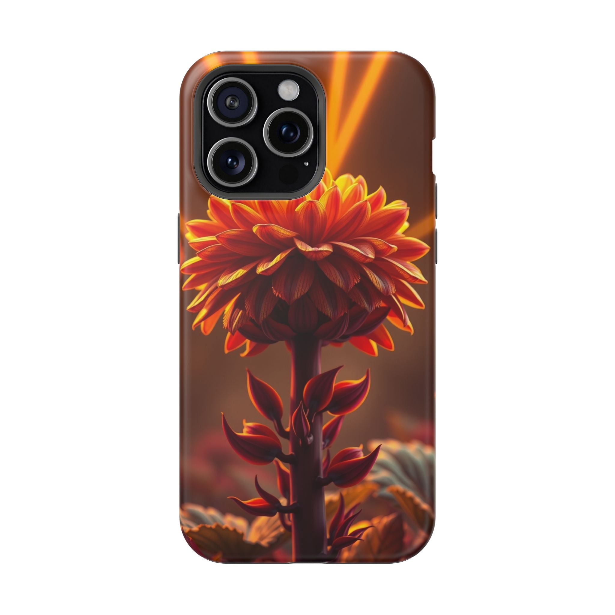 iPhone Mustard And Rust Ranunculus Stack Slim Everyday iPhone Designer · iPhone