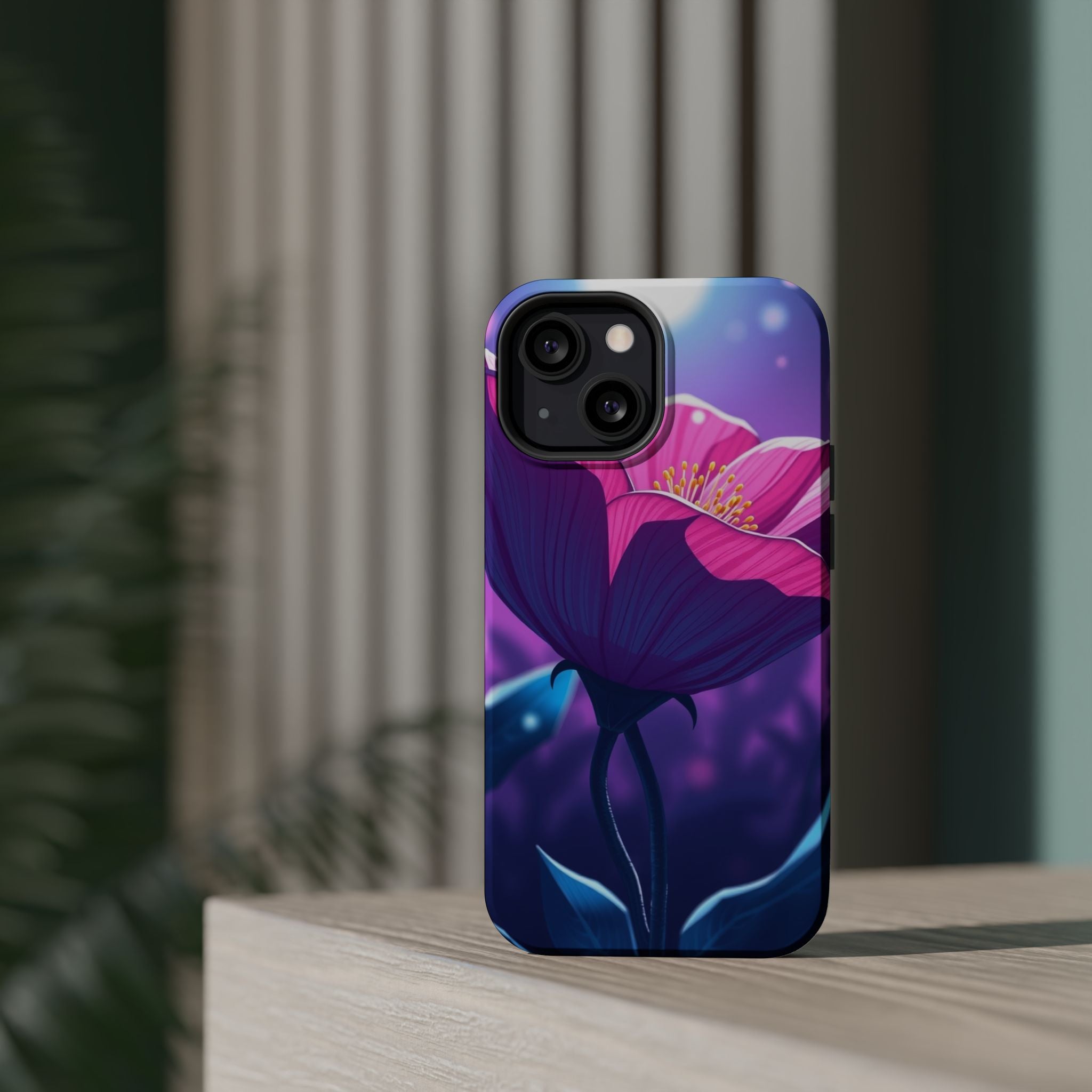 iPhone Night Bloomer Pastel Kawaii Bold Modern Everyday Snap Case · iPhone Case