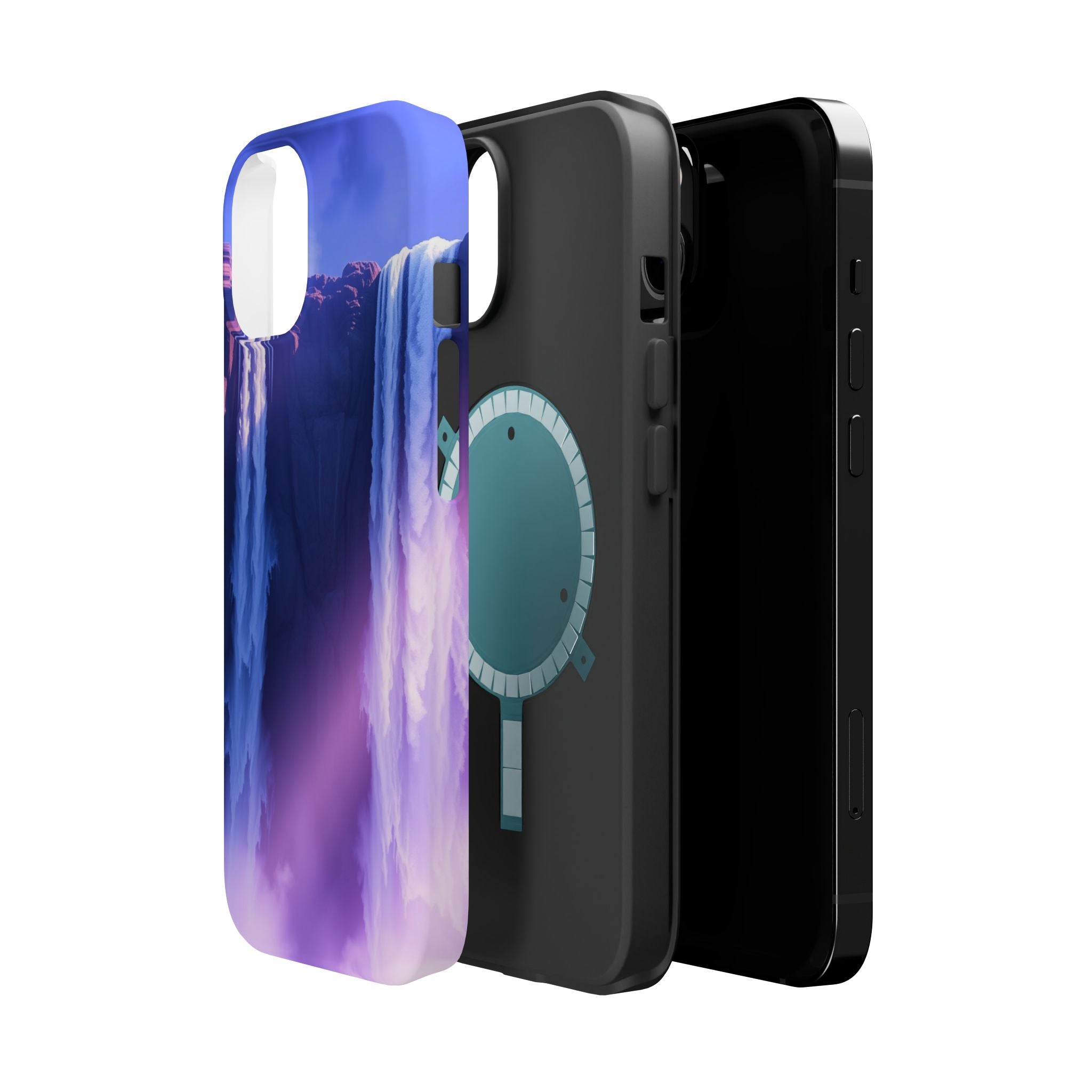 iPhone Waterfall Mist Bold Art Slim Everyday Designer Case · iPhone Case