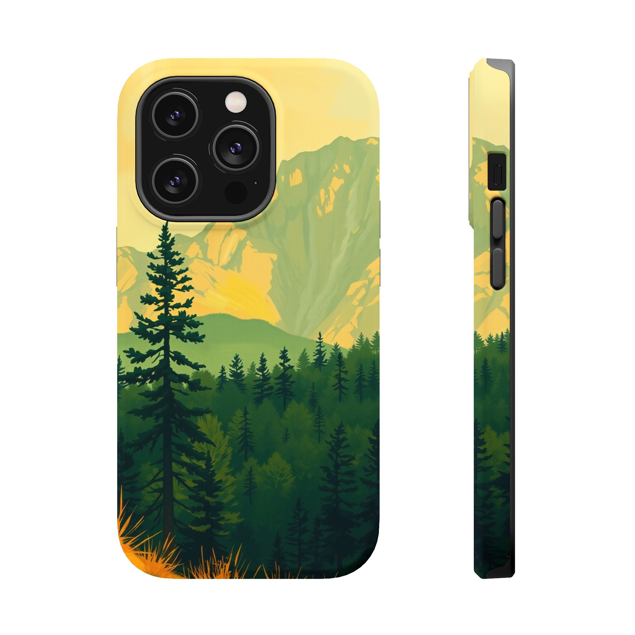 iPhone Pine Ridge Oil Painting Impressionist Slim iPhone Everyday · iPhone Case