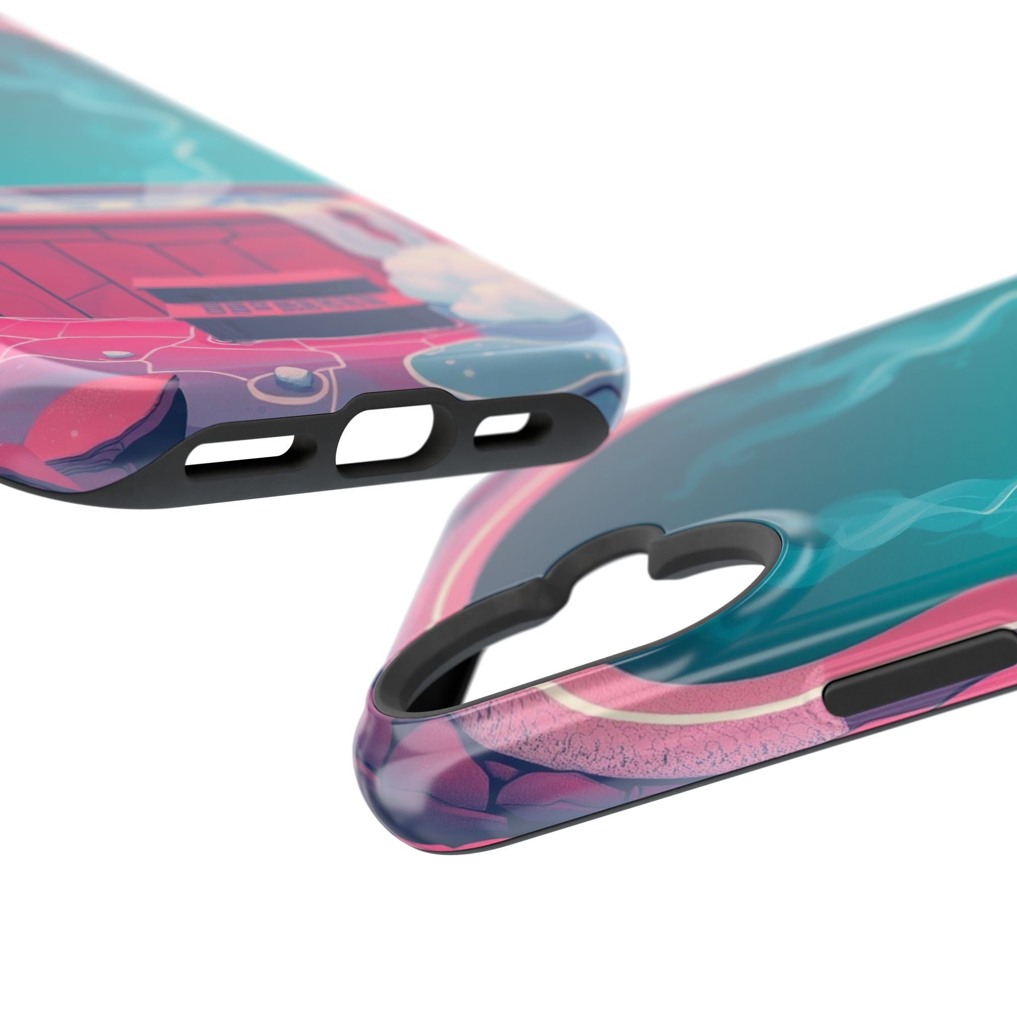 iPhone Hot Spring Steam Risograph Print Slim Everyday iPhone Designer · iPhone C