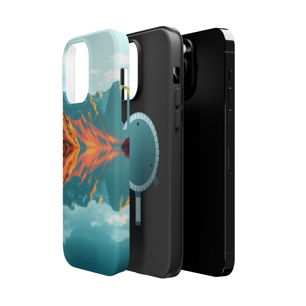 iPhone Fjord Reflection Gold Foil Luxury Slim Everyday iPhone Designer · iPhone