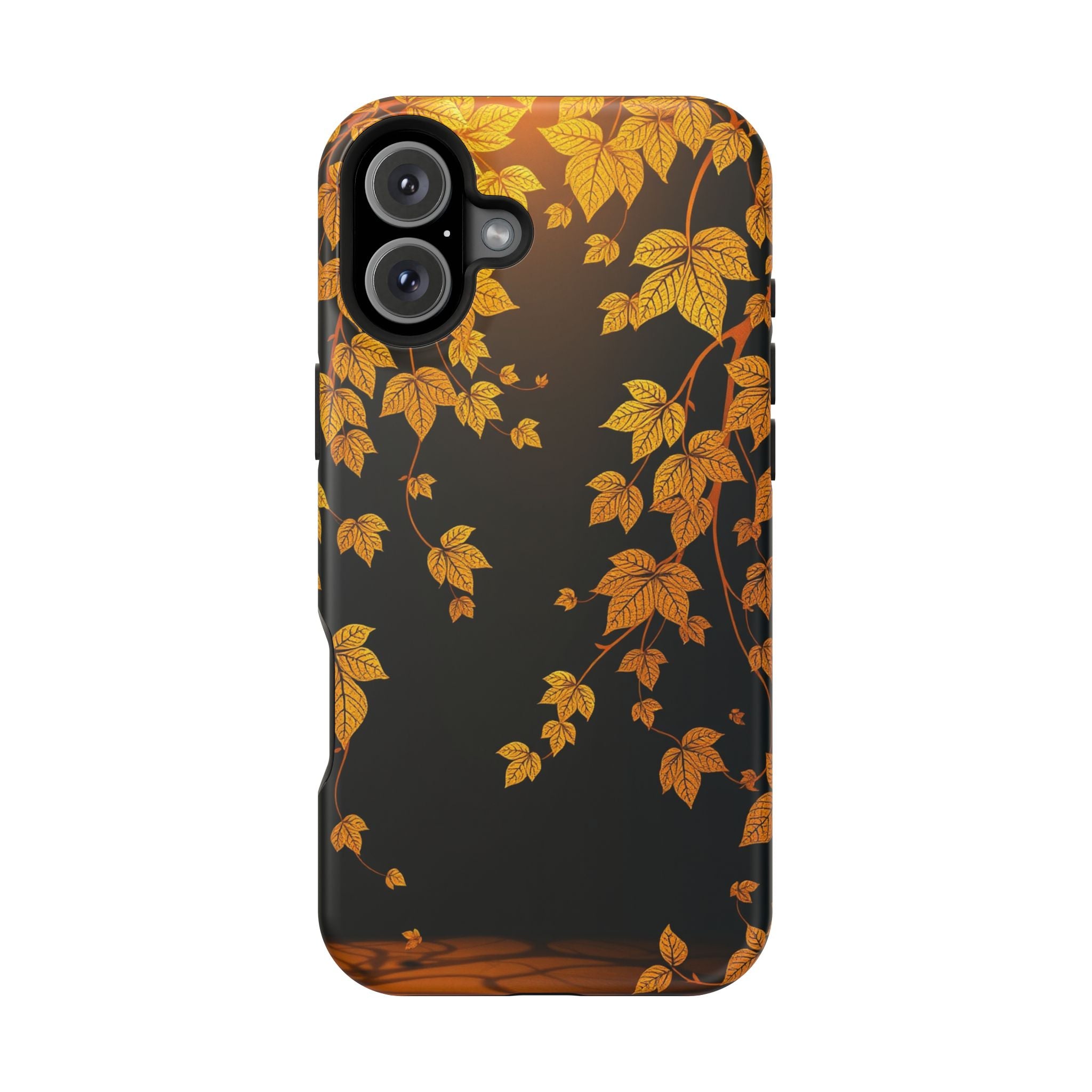 iPhone Mustard And Rust Art Nouveau Vine Slim Everyday iPhone 14 · iPhone Case