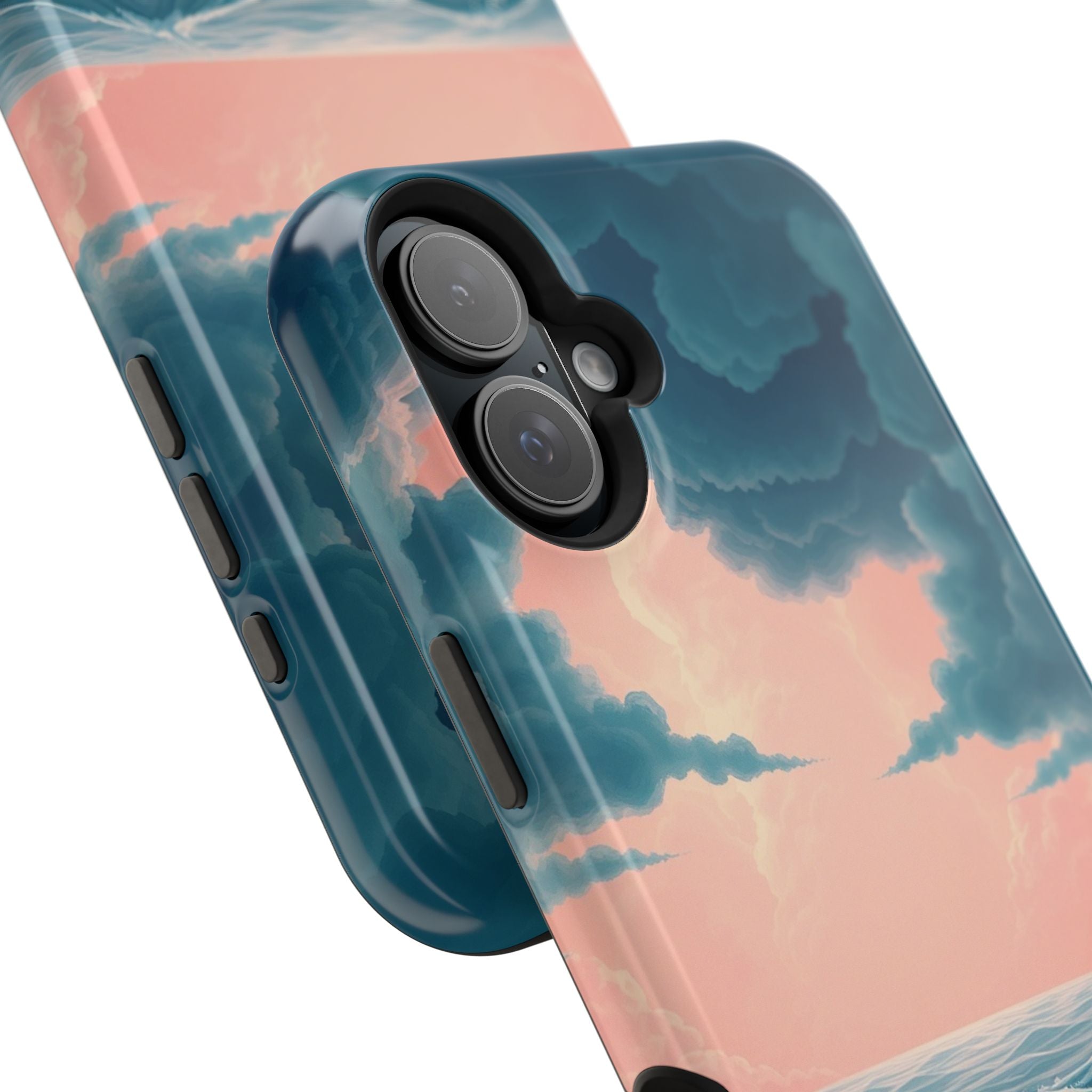 iPhone Storm at Sea 3D Digital Slim Everyday Designer Case · iPhone Case