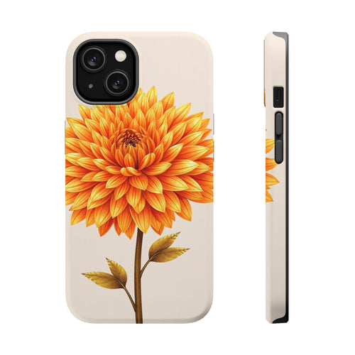iPhone Chrysanthemum Classic Gold Foil Luxury Slim iPhone Everyday · iPhone Case