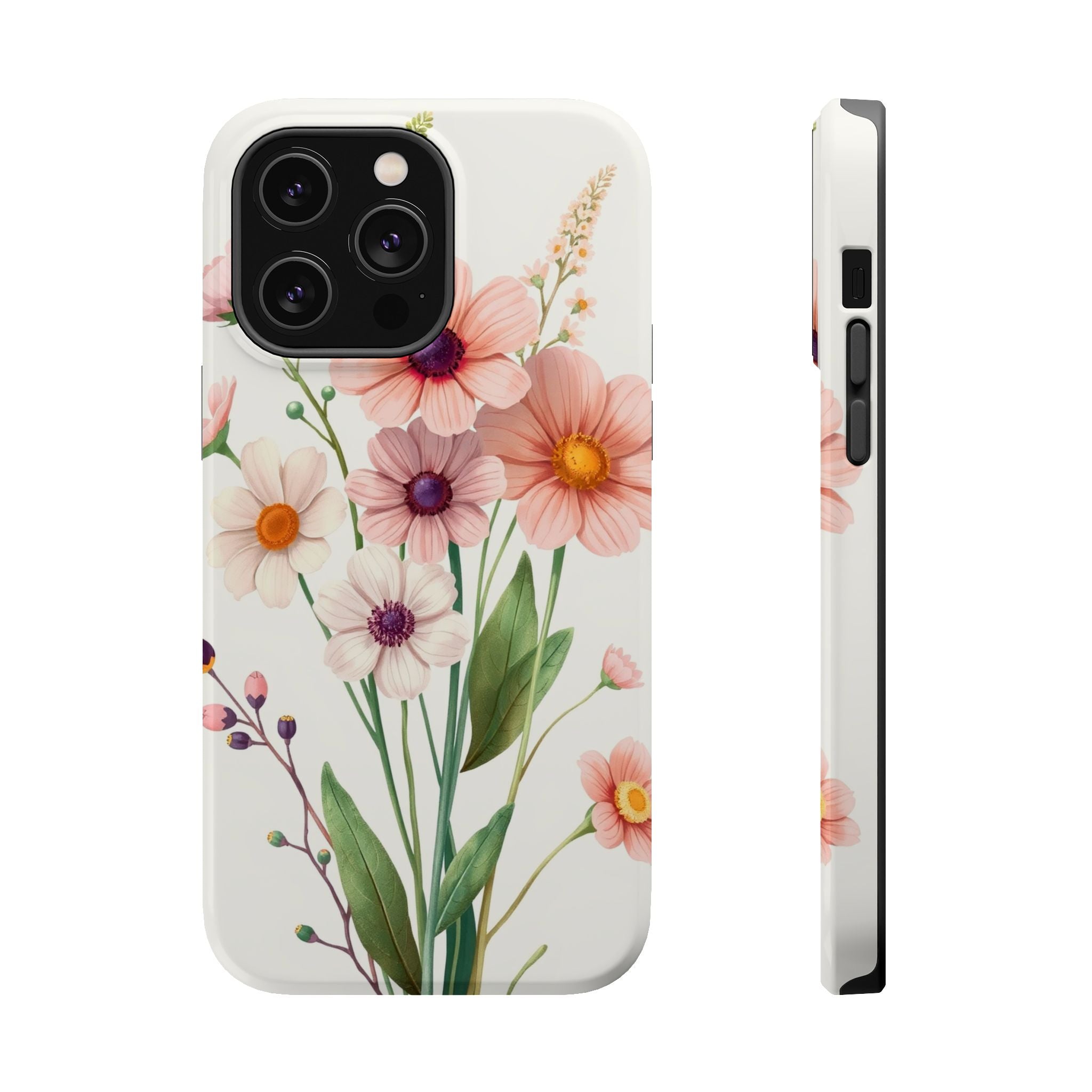 iPhone Wildflower Bunch Mystic Art Bold Modern Everyday Snap Case · iPhone Case