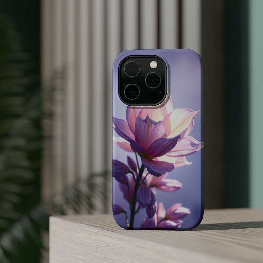 iPhone Floral Ombre Electric Art Bold Modern Everyday Snap Case · iPhone Case