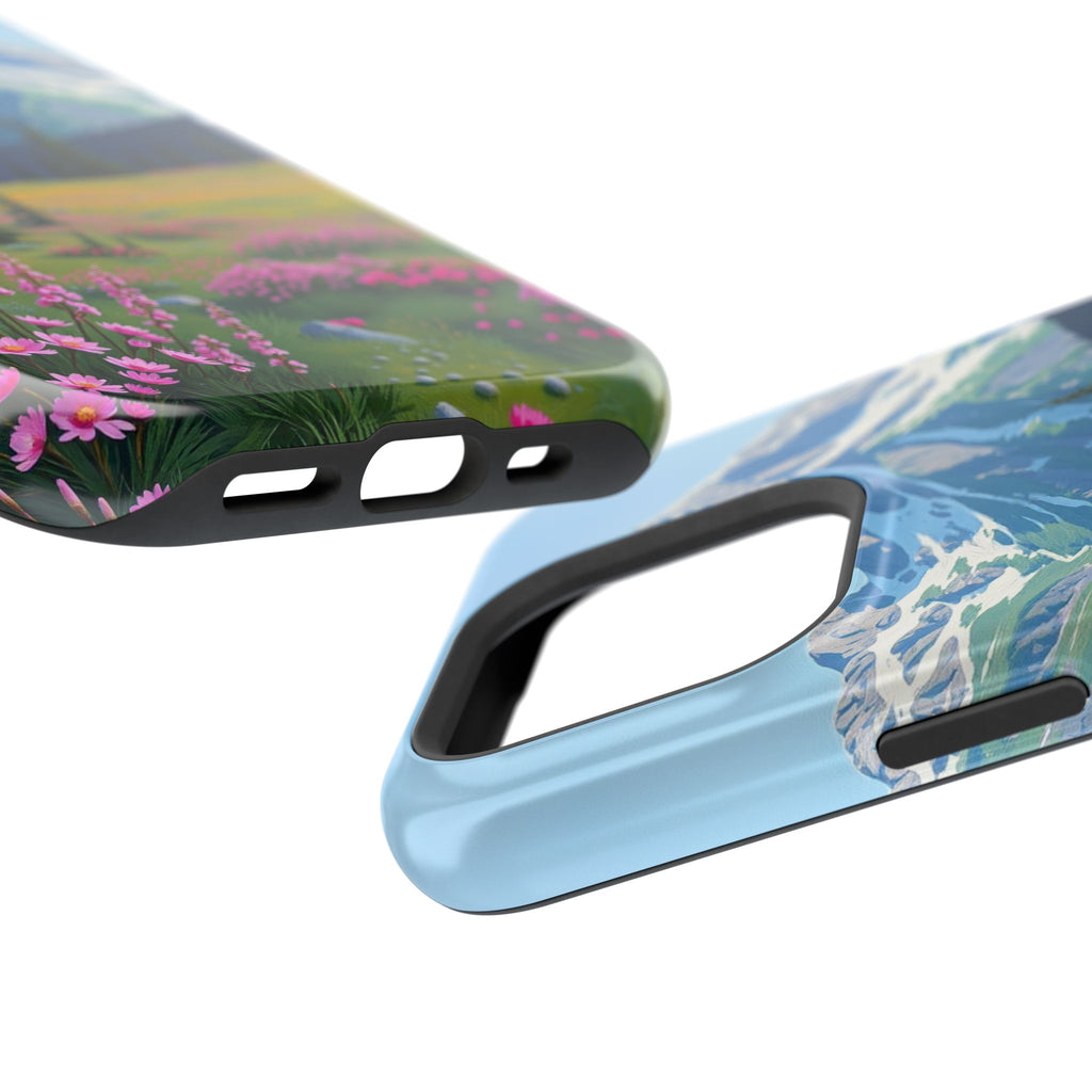 iPhone Earthy Alpine Meadow Design Bold Modern Everyday Snap Case · iPhone Case
