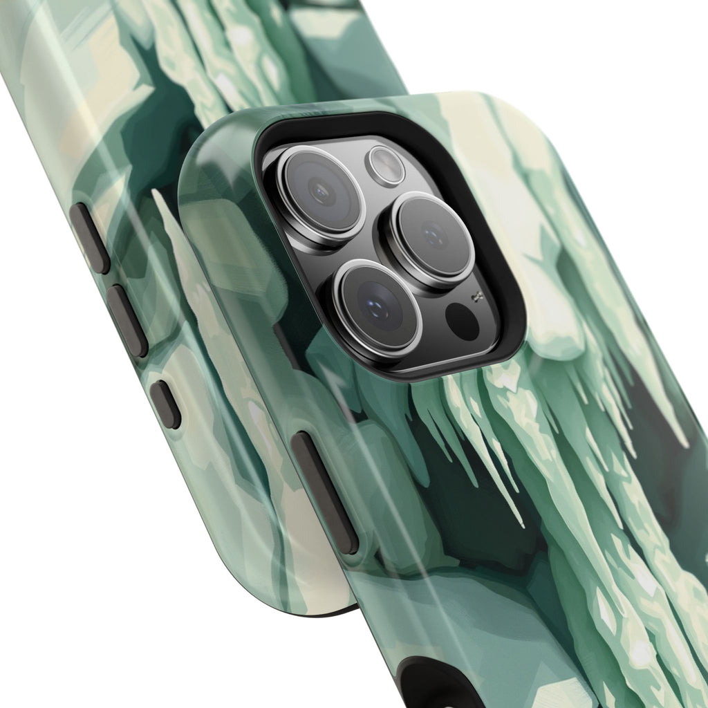 iPhone Earthy Icicle Formation Design Slim Everyday Designer Case · iPhone Case