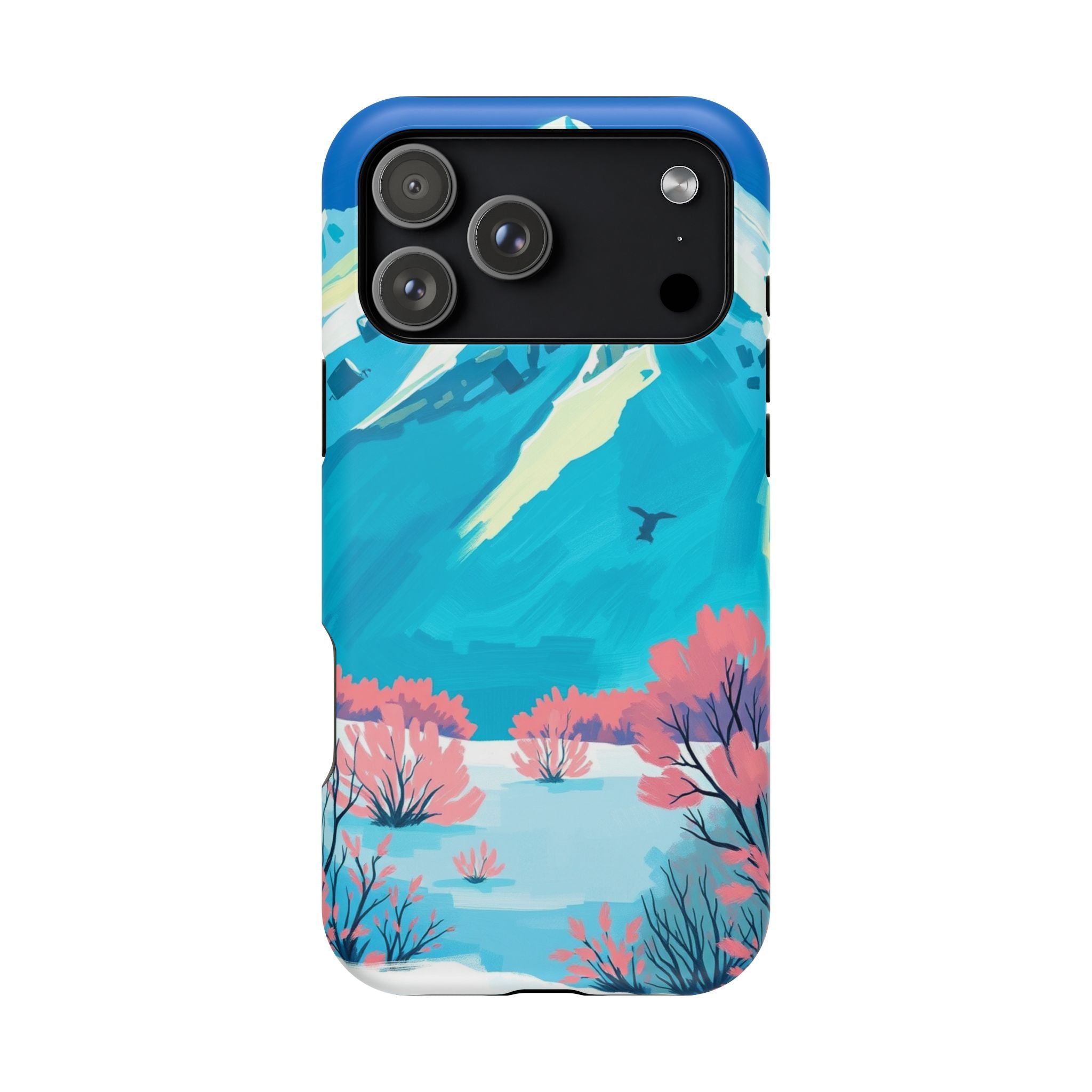 iPhone Snow Field Electric Art Slim Everyday Designer Case · iPhone Case