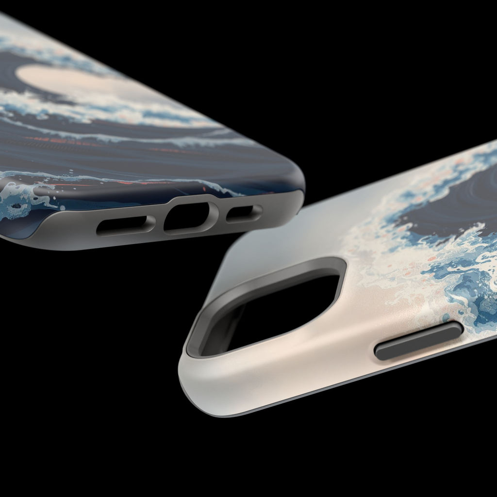iPhone Ocean Wave Crash Grunge Distressed Slim iPhone Everyday Designer · iPhone