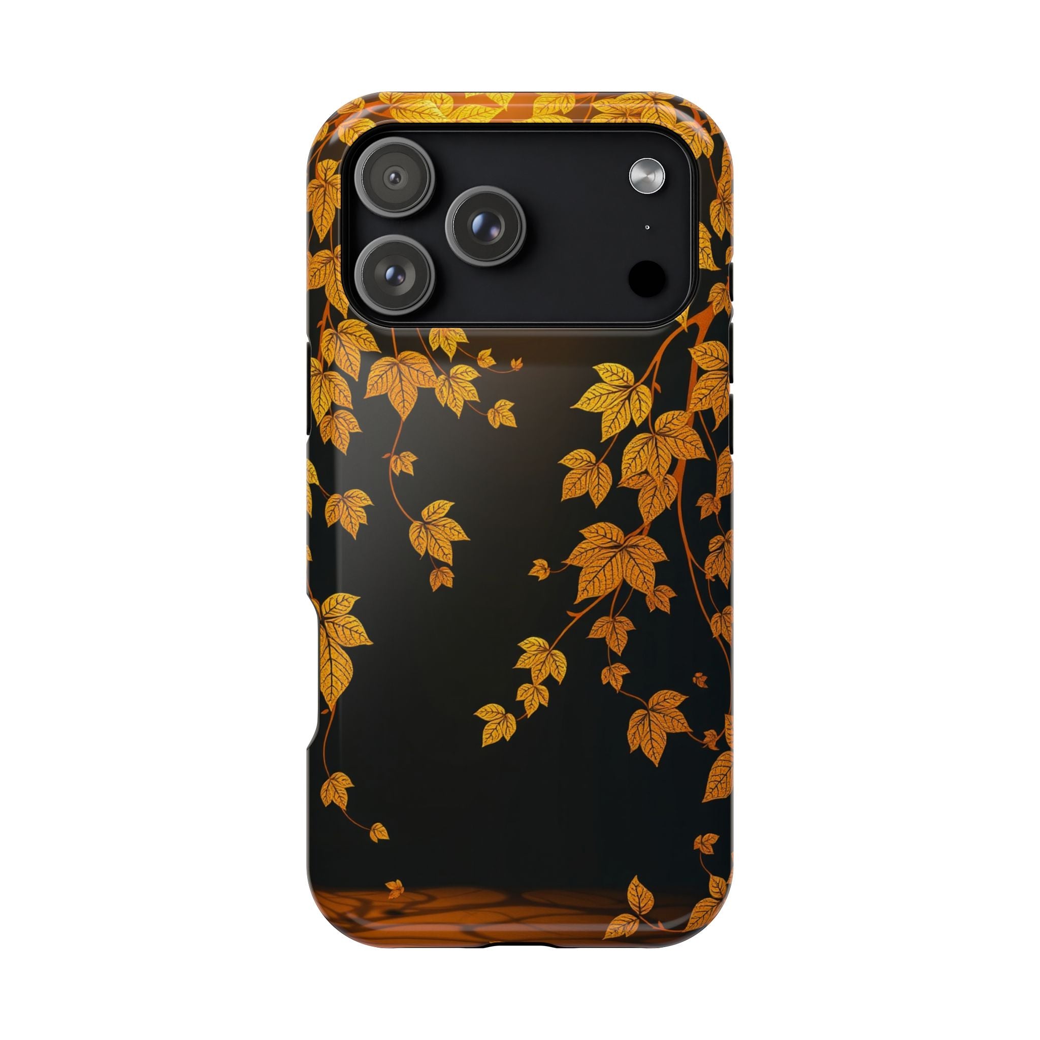 iPhone Mustard And Rust Art Nouveau Vine Slim Everyday iPhone 14 · iPhone Case