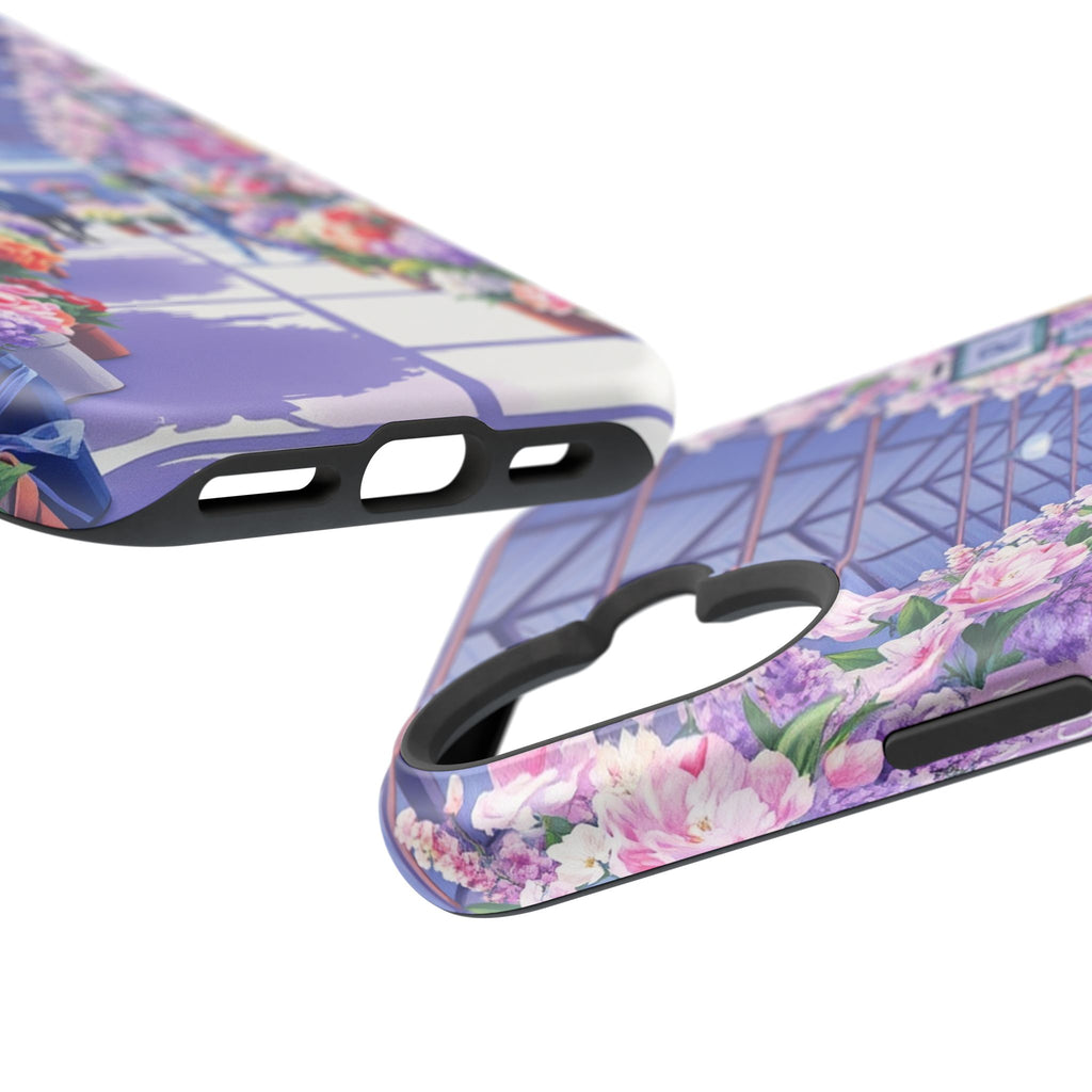 iPhone Flower Market Cinematic Art Clean Minimal Snap Cas Slim Snap Case · iPhon