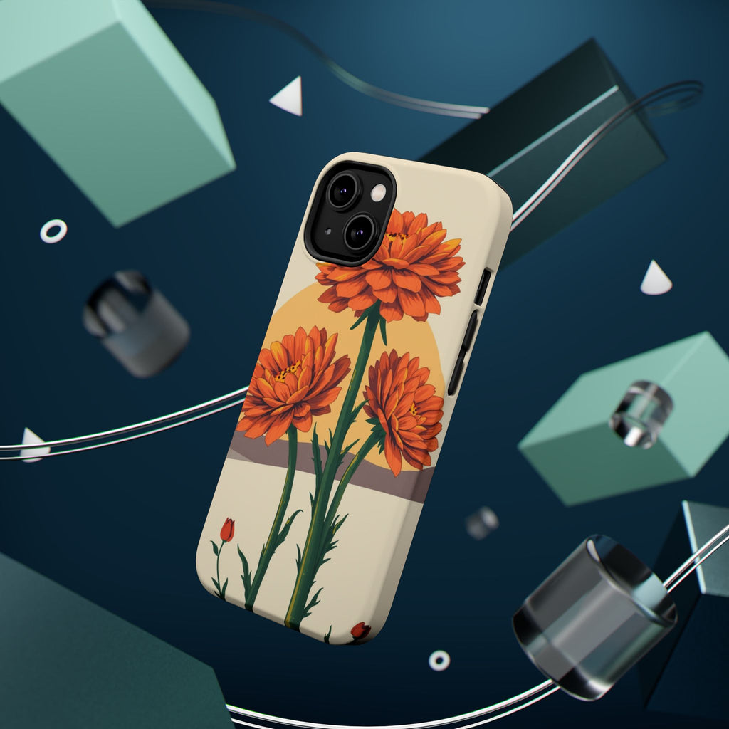 iPhone Ranunculus Stack Bold Art Bold Modern Everyday Snap Case · iPhone Case