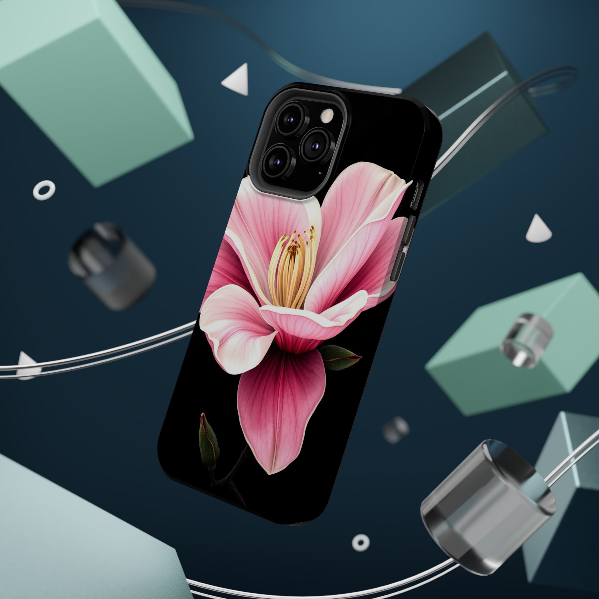 iPhone Magnolia Dream Dark Gothic Ink Slim Everyday Designer Case · iPhone Case