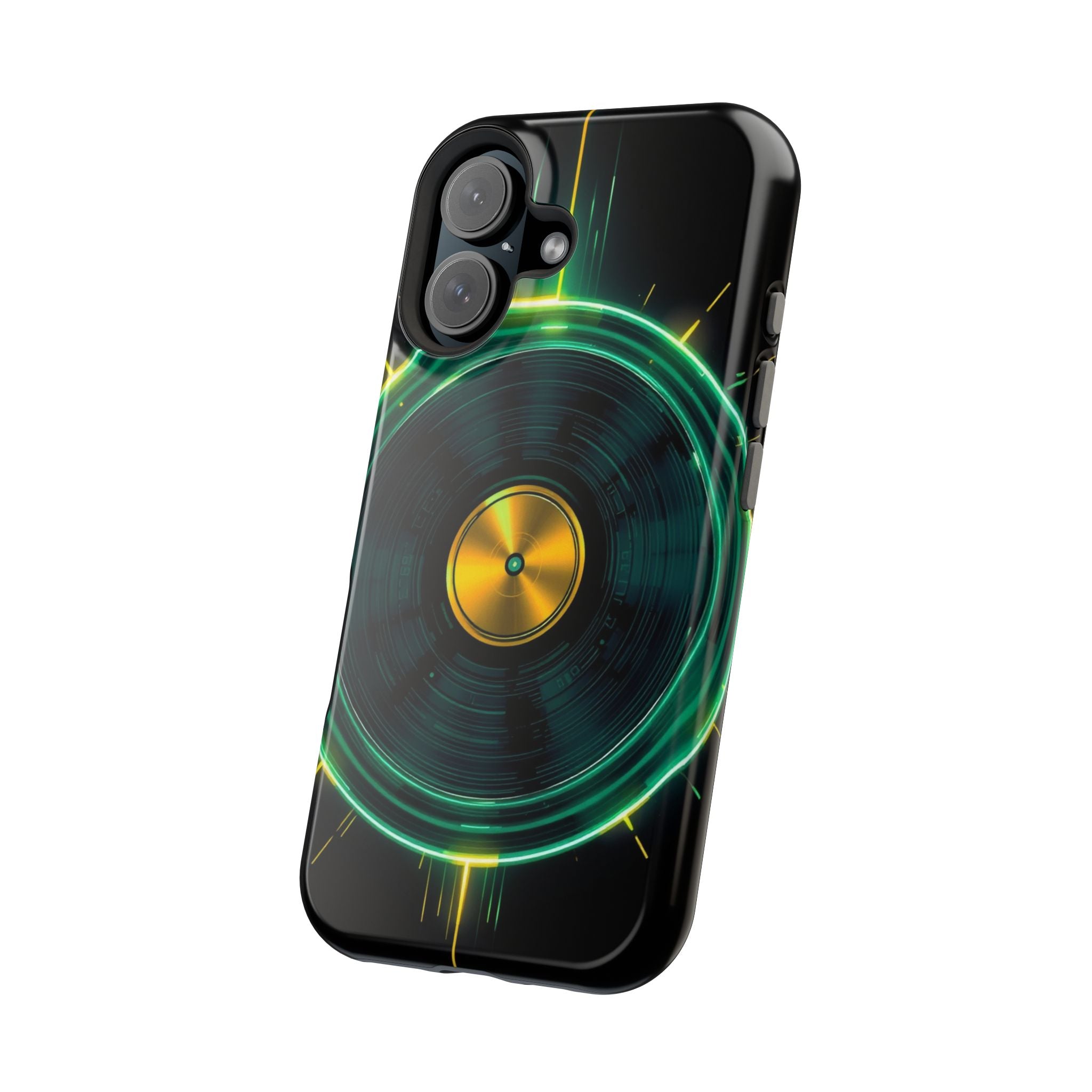 iPhone Dreamy Record Vinyl Spin Design Slim Everyday Designer Case · iPhone Case