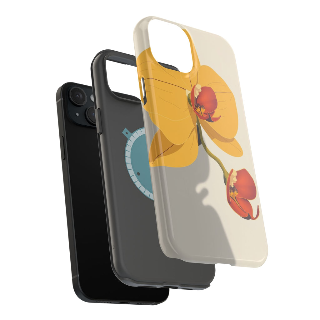 iPhone Vibrant Orchid Study Design Bold Modern Everyday Snap Case · iPhone Case
