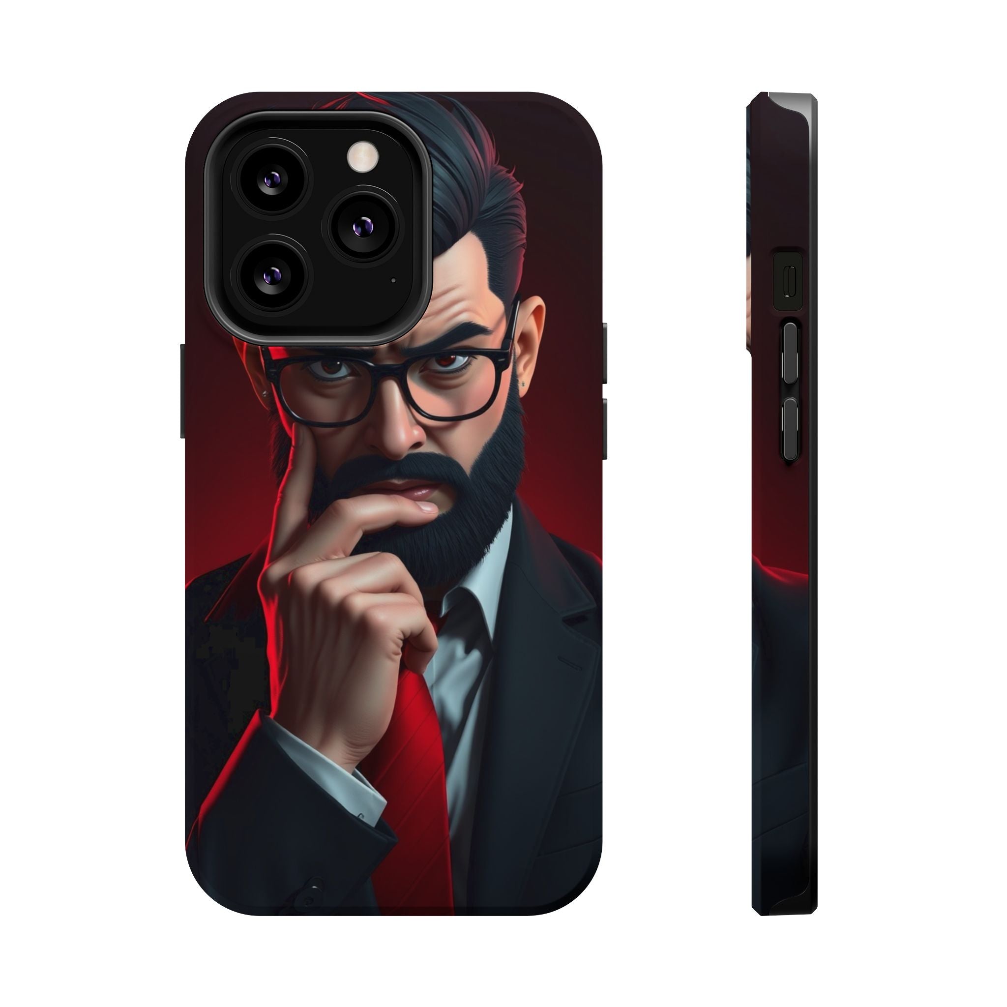 iPhone Vibrant Professional Overthinker Design Soft Finish Everyday Case · iPhon
