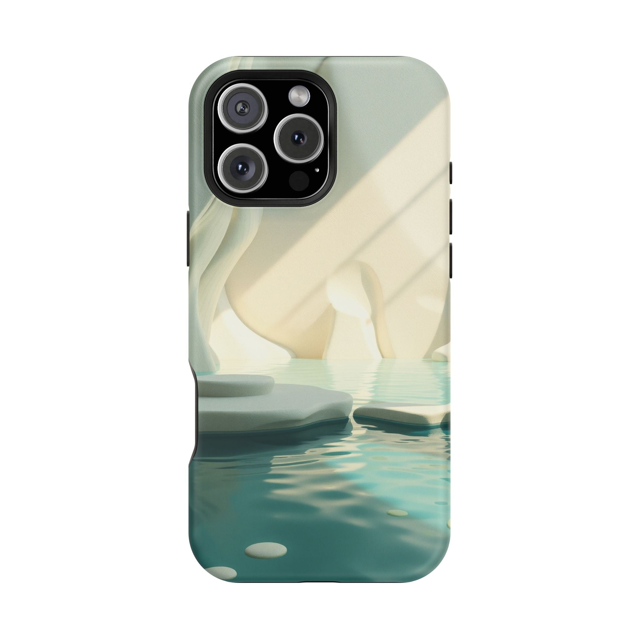 iPhone Tidal Pool 3D Digital Slim Everyday Designer Case · iPhone Case