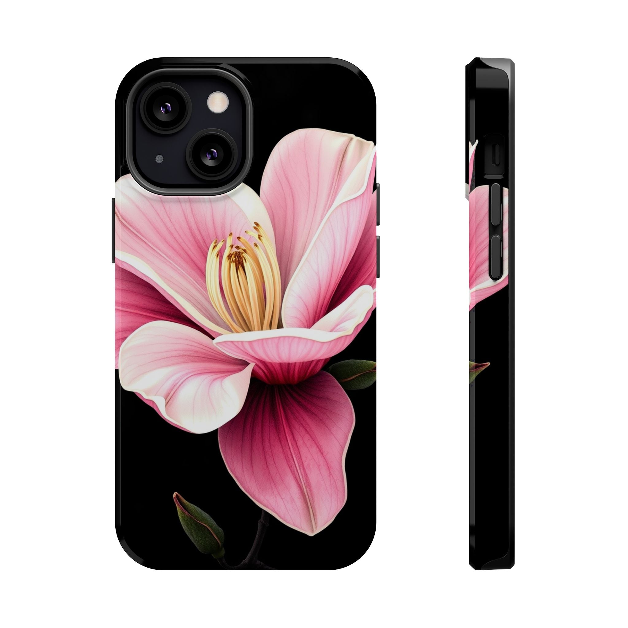iPhone Magnolia Dream Dark Gothic Ink Slim Everyday Designer Case · iPhone Case